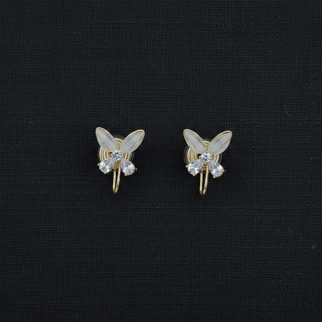 Bloom Hoop Stud Earrings GWE -101