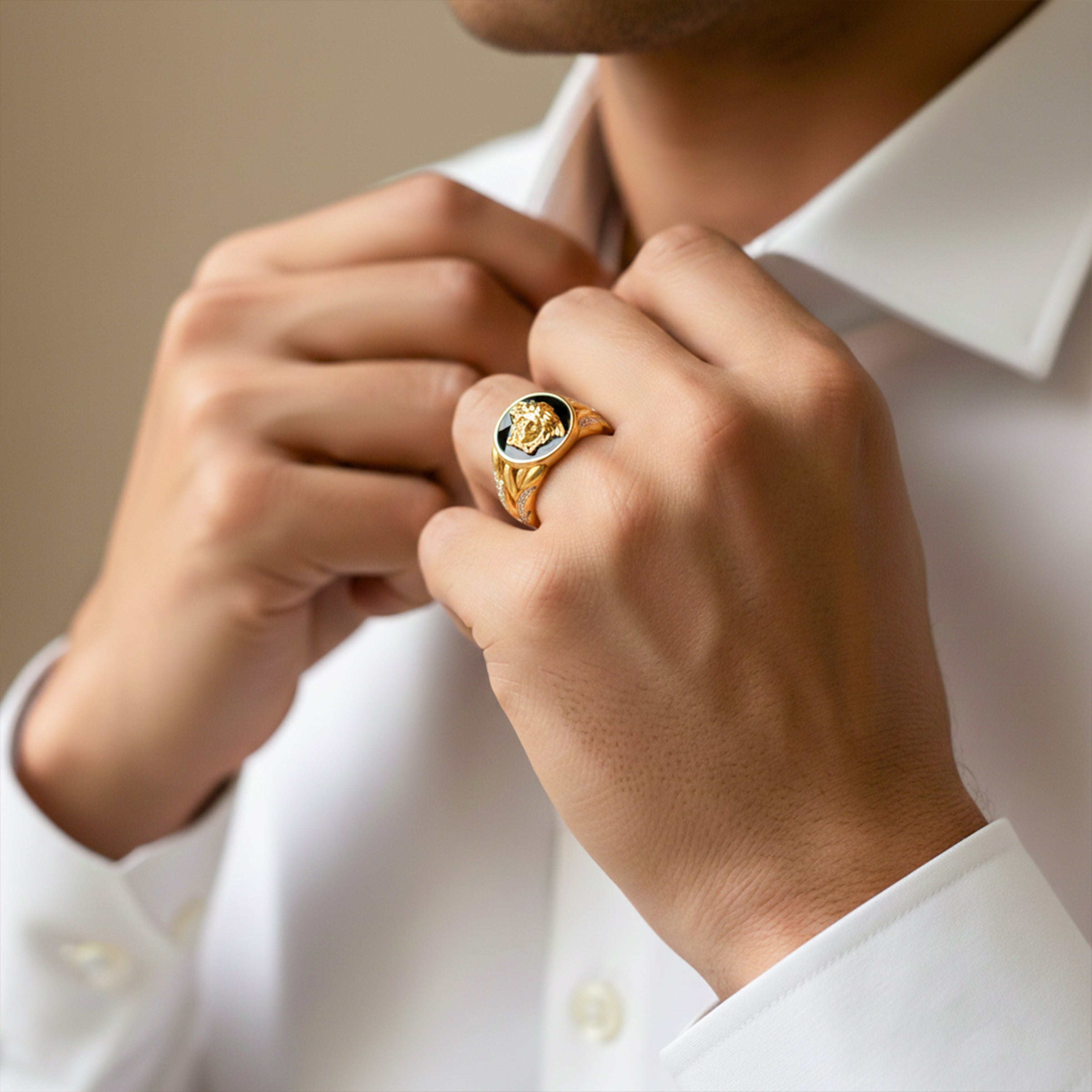 Medusa Statement Ring GMR -14