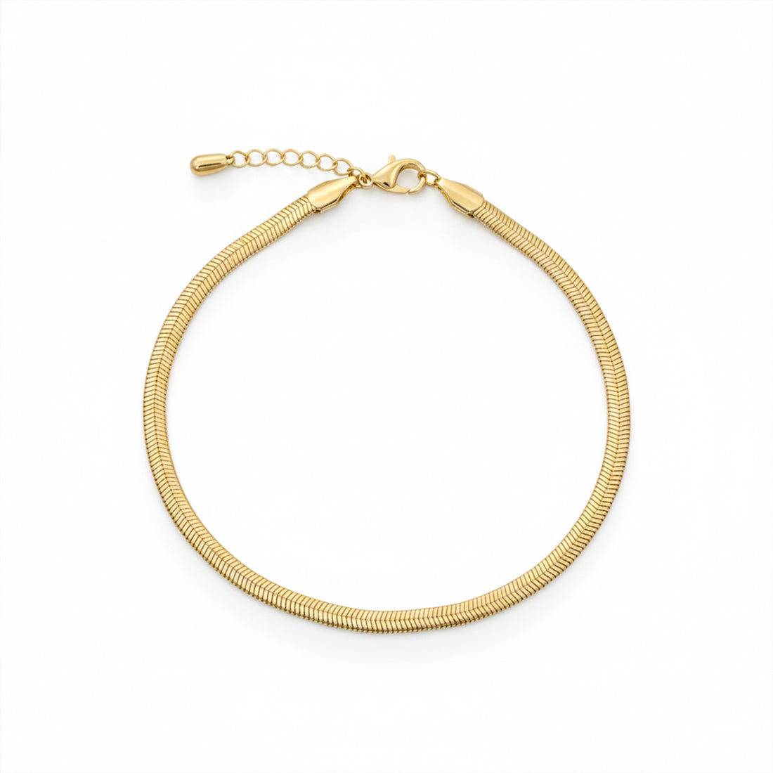 Golden Luxe Snake Chain Anklet GWA -32