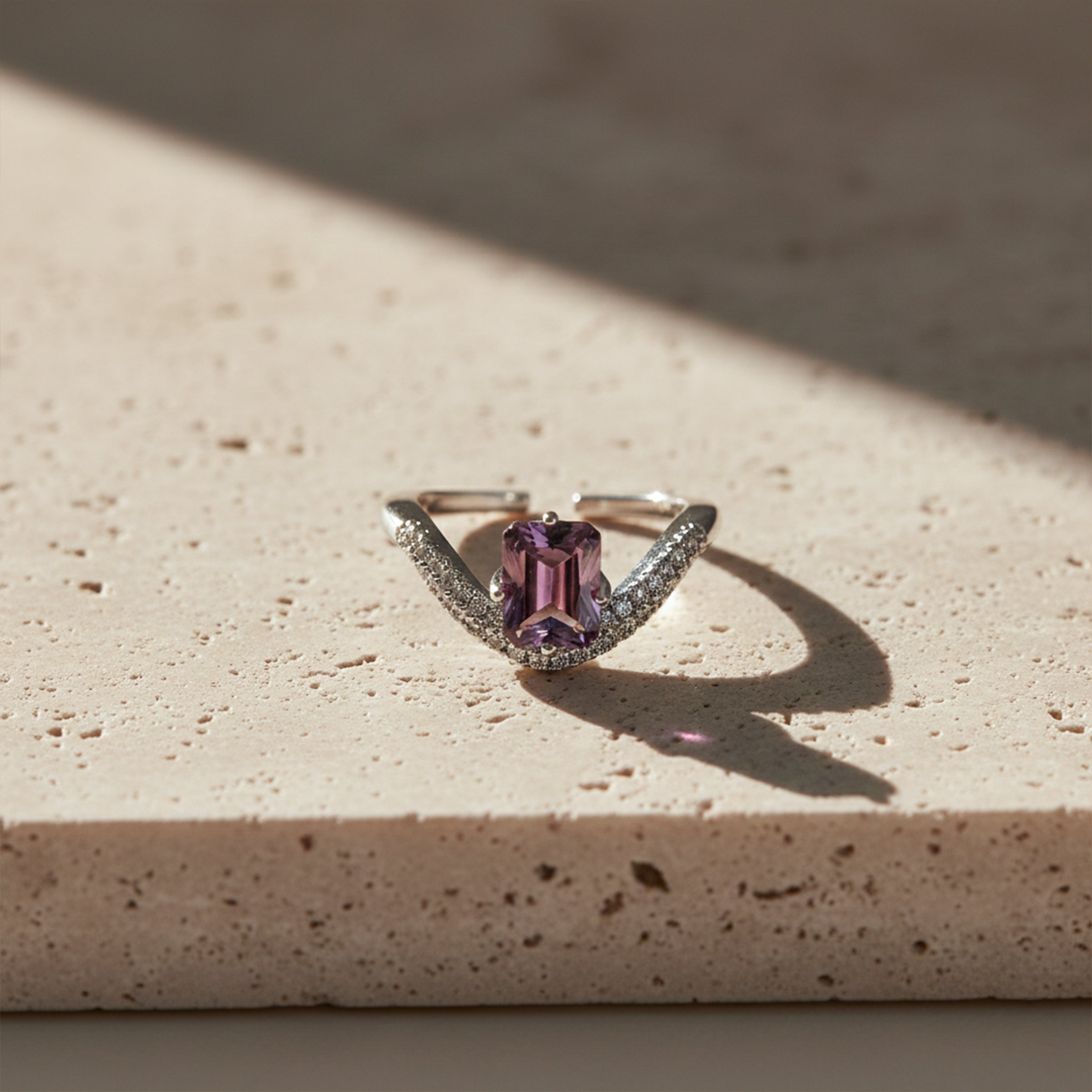Royal Amethyst Radiance Ring GWR -60