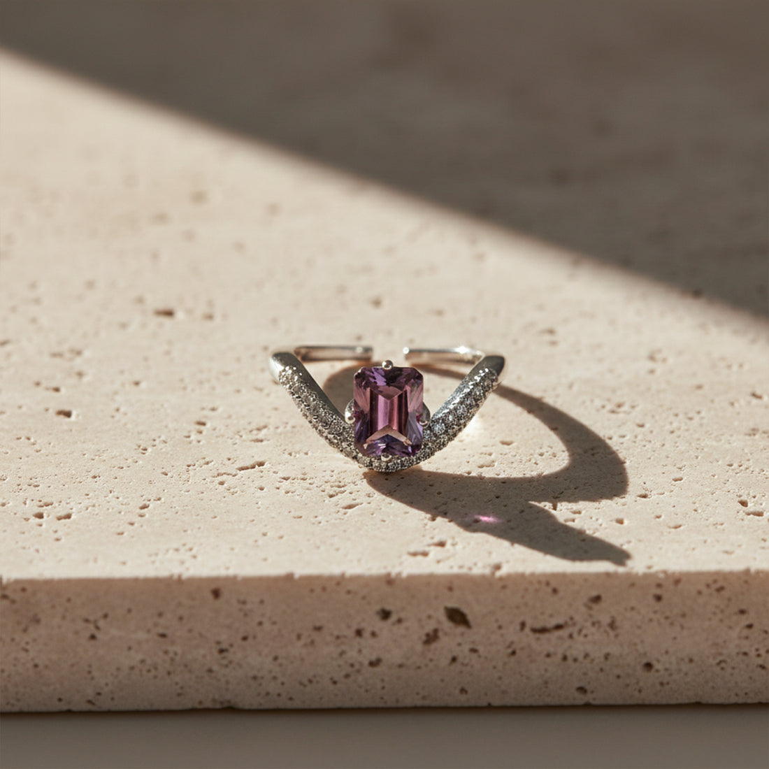 Royal Amethyst Radiance Ring GWR -60