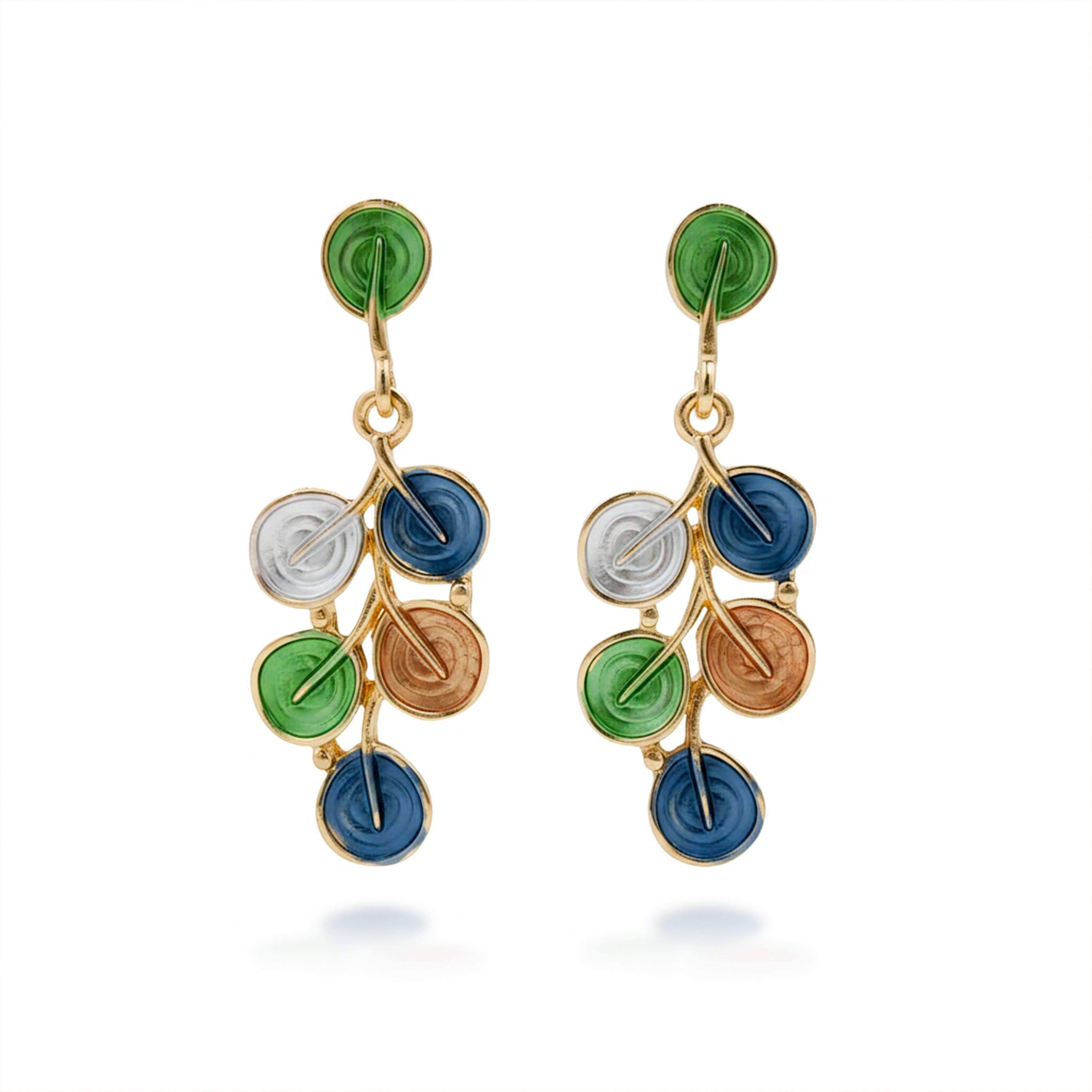 Color Pop Vine Drop Earrings GWE -206