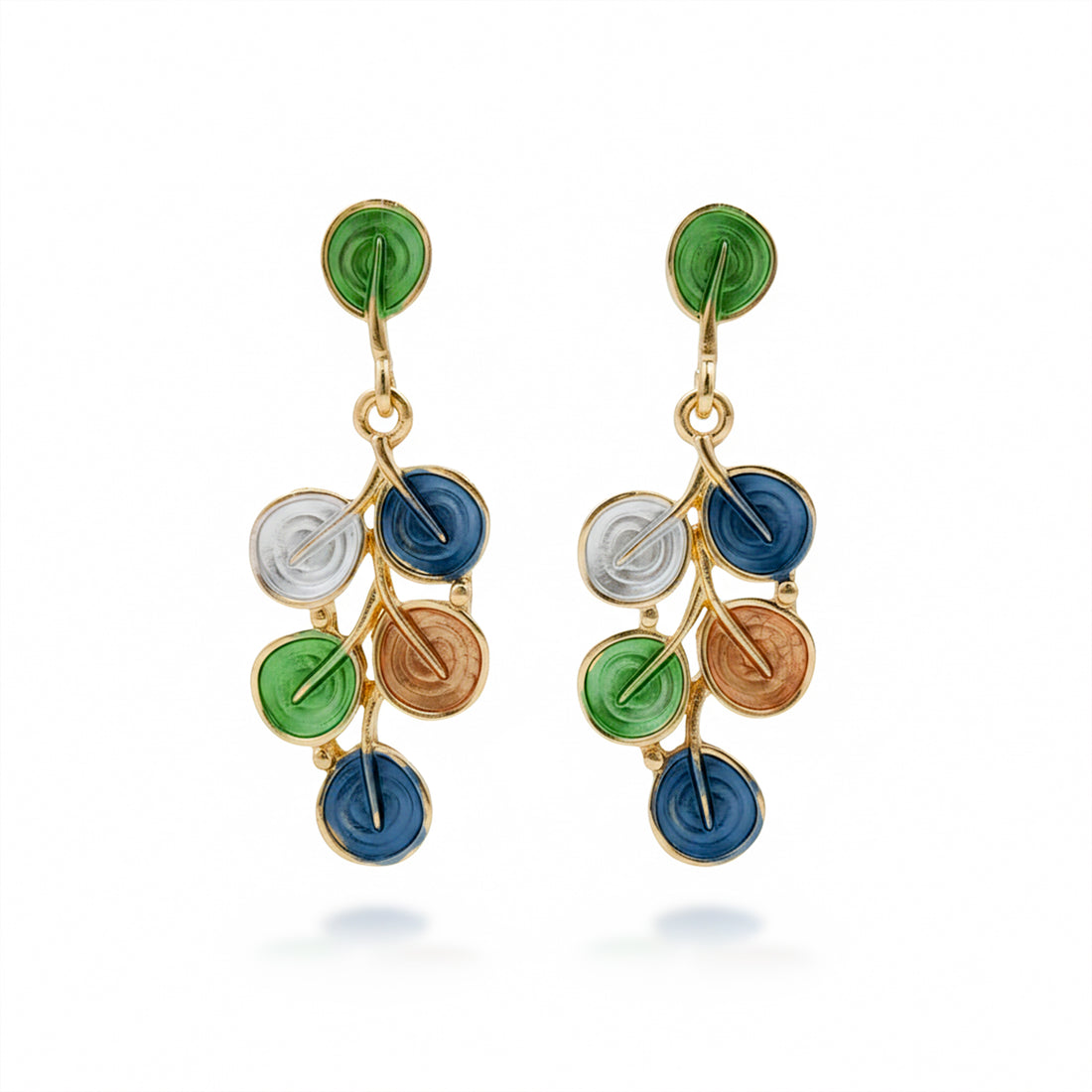Color Pop Vine Drop Earrings GWE -206