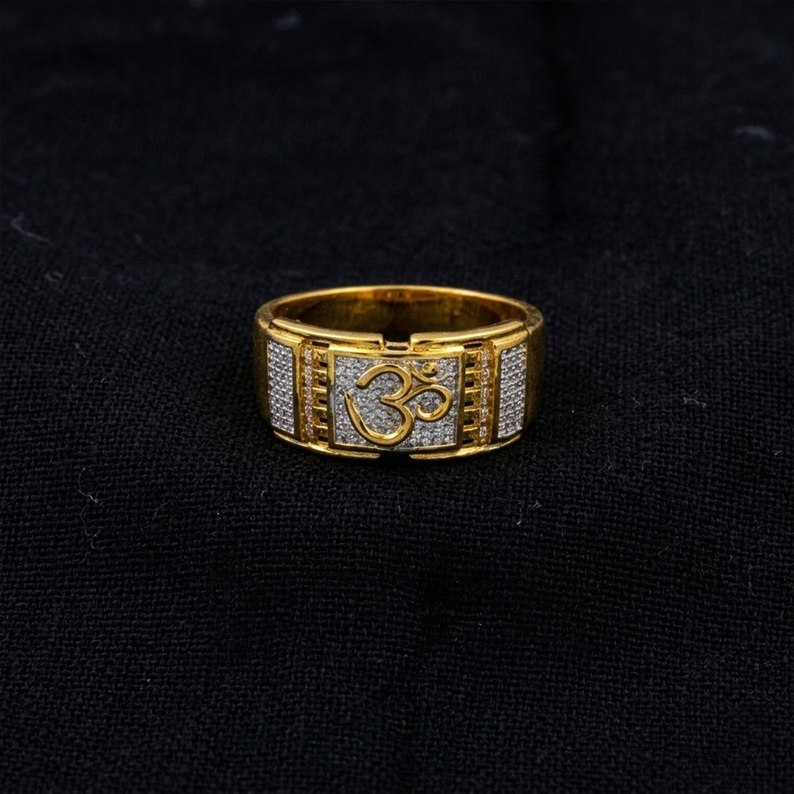 Divine Om Gold Ring GMR -28