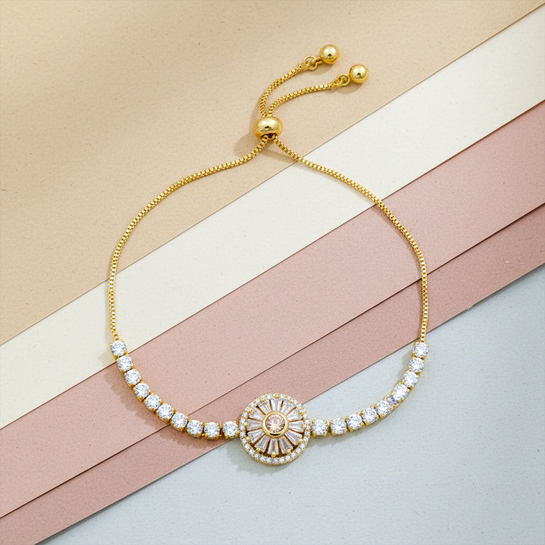 Golden Sunburst Bracelet GWB -115