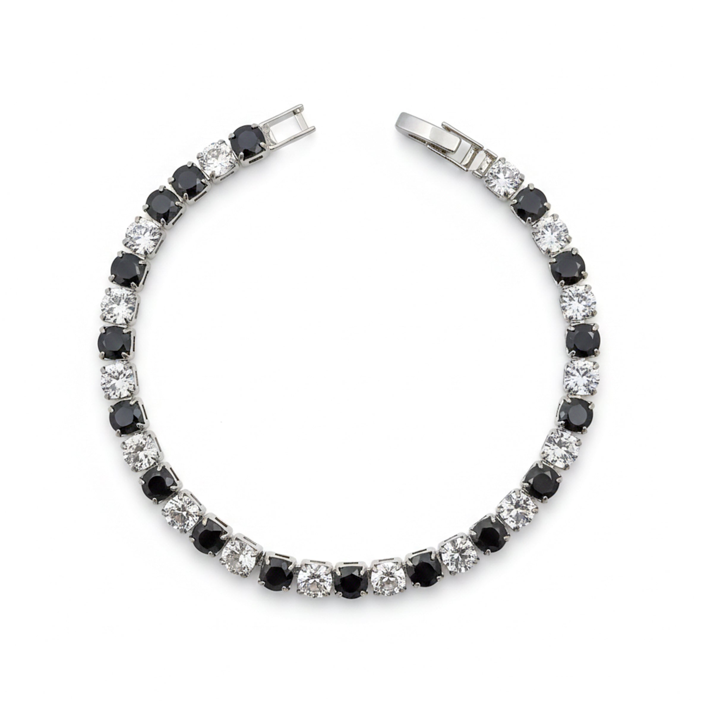 Spark Dual Crystal Tennis Bracelet GWB -57