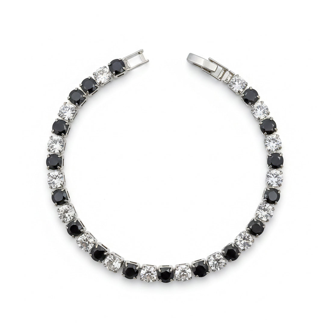 Spark Dual Crystal Tennis Bracelet GWB -57