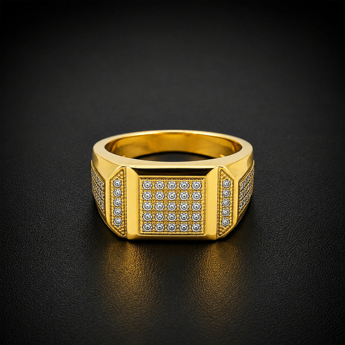 Crystal Grid Geometric Ring GMR -44