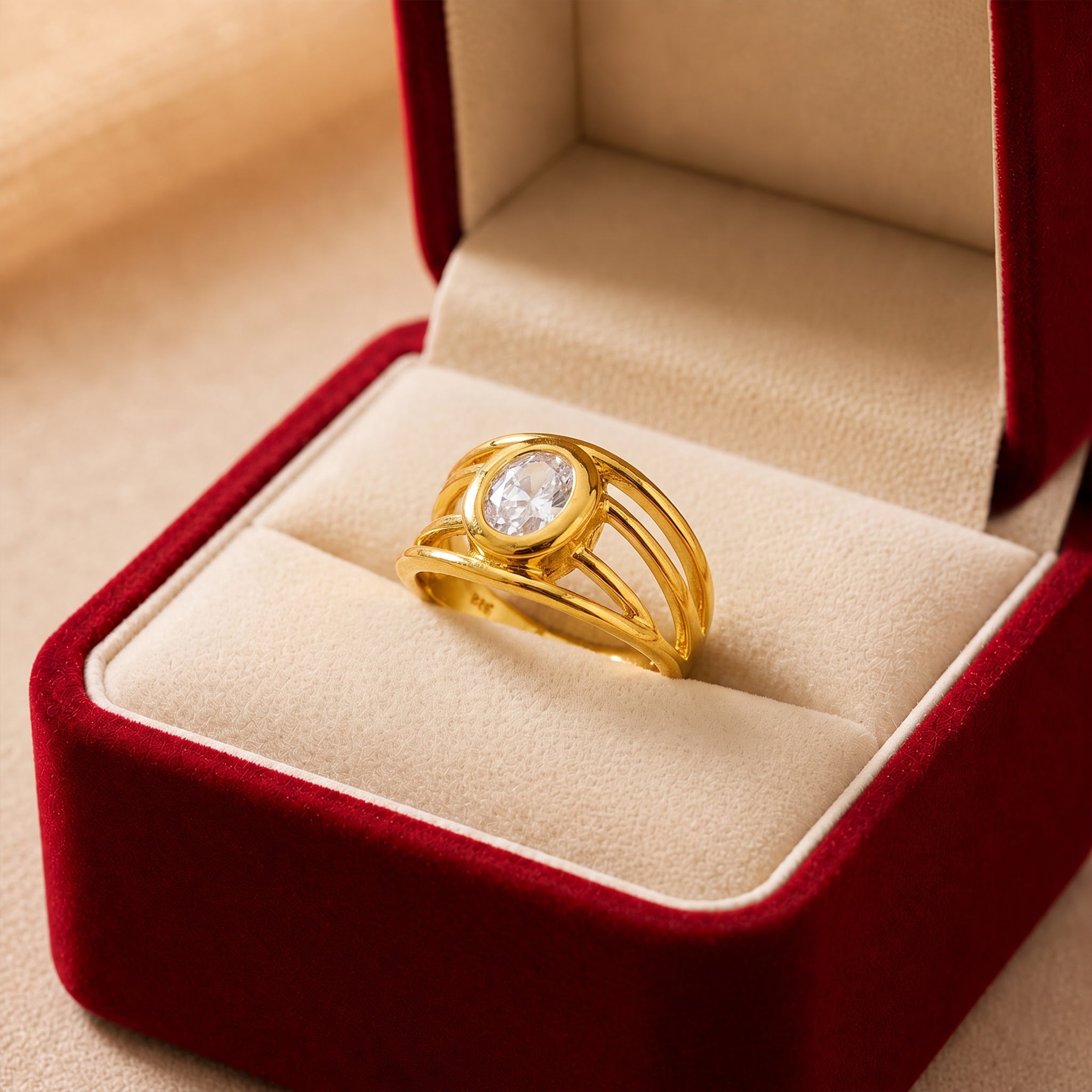 Aurelius Orbit Crystal Ring GMR -47