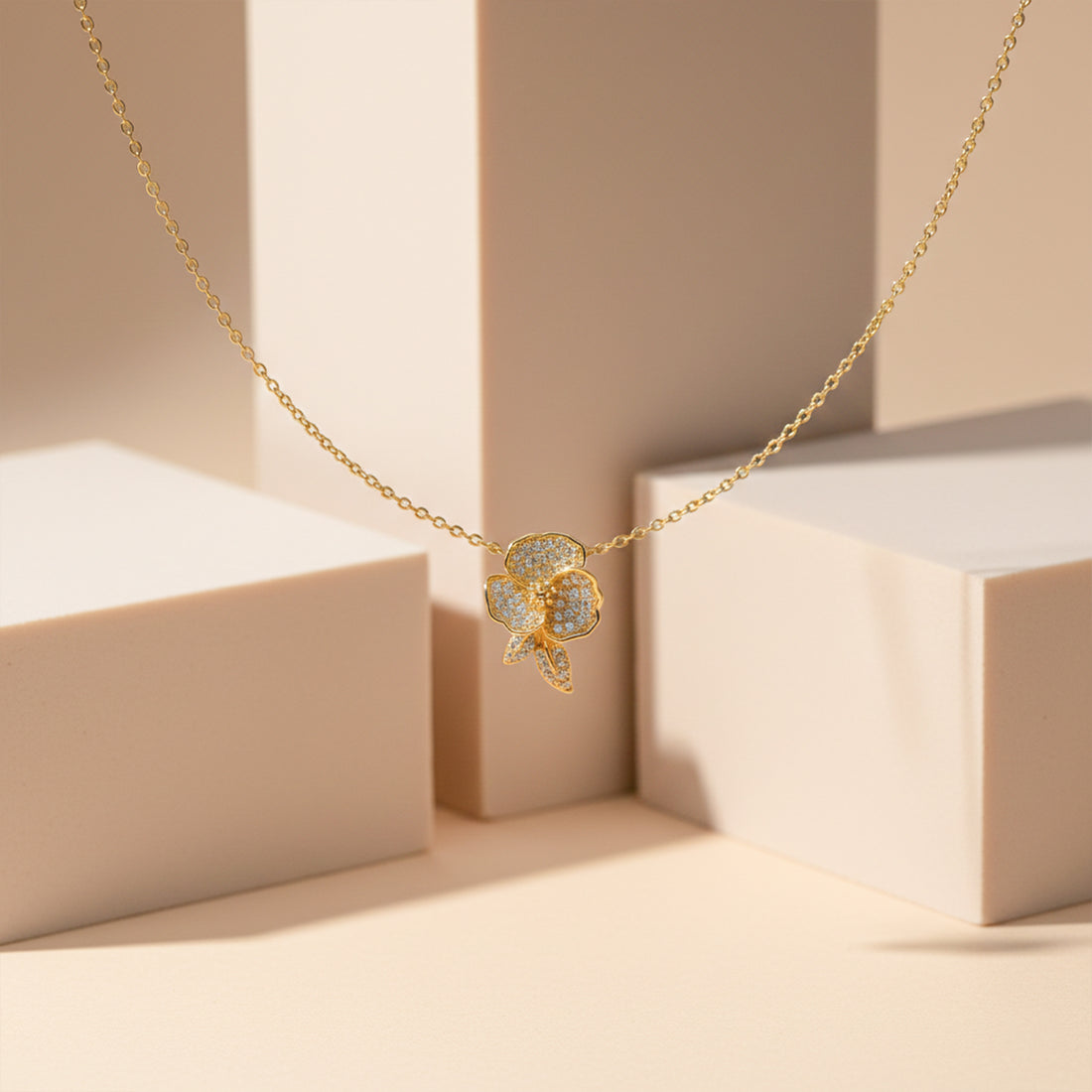 Blossom Pendant Necklace GWN -153