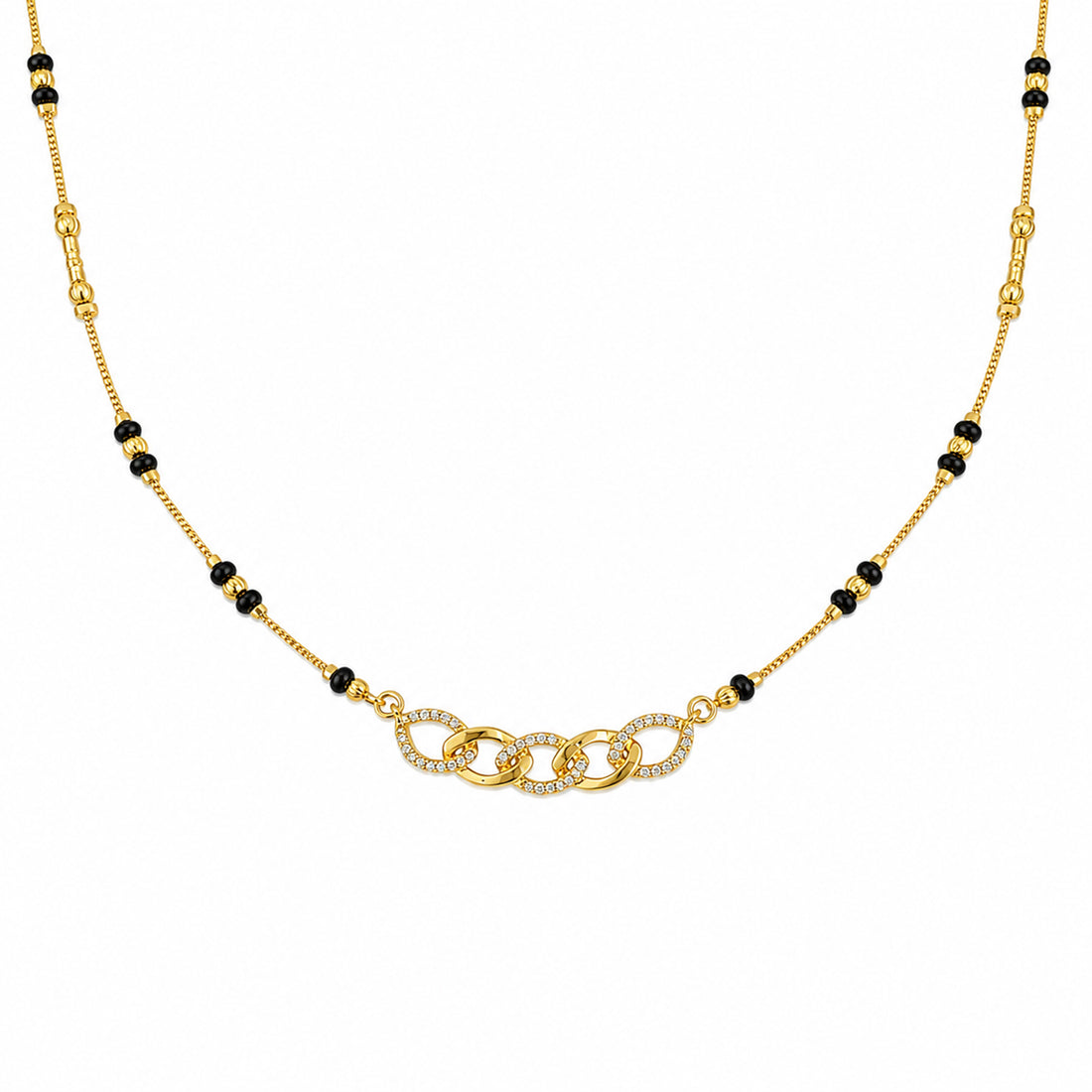Gold Richa Mangalsutra GM -62
