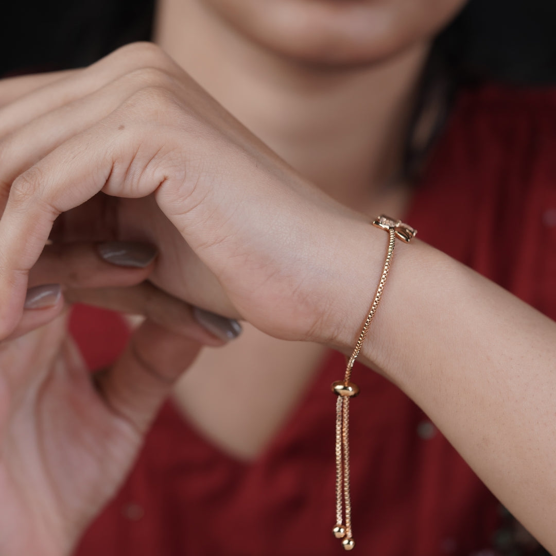 Adjustable Slider Womens Bracelet