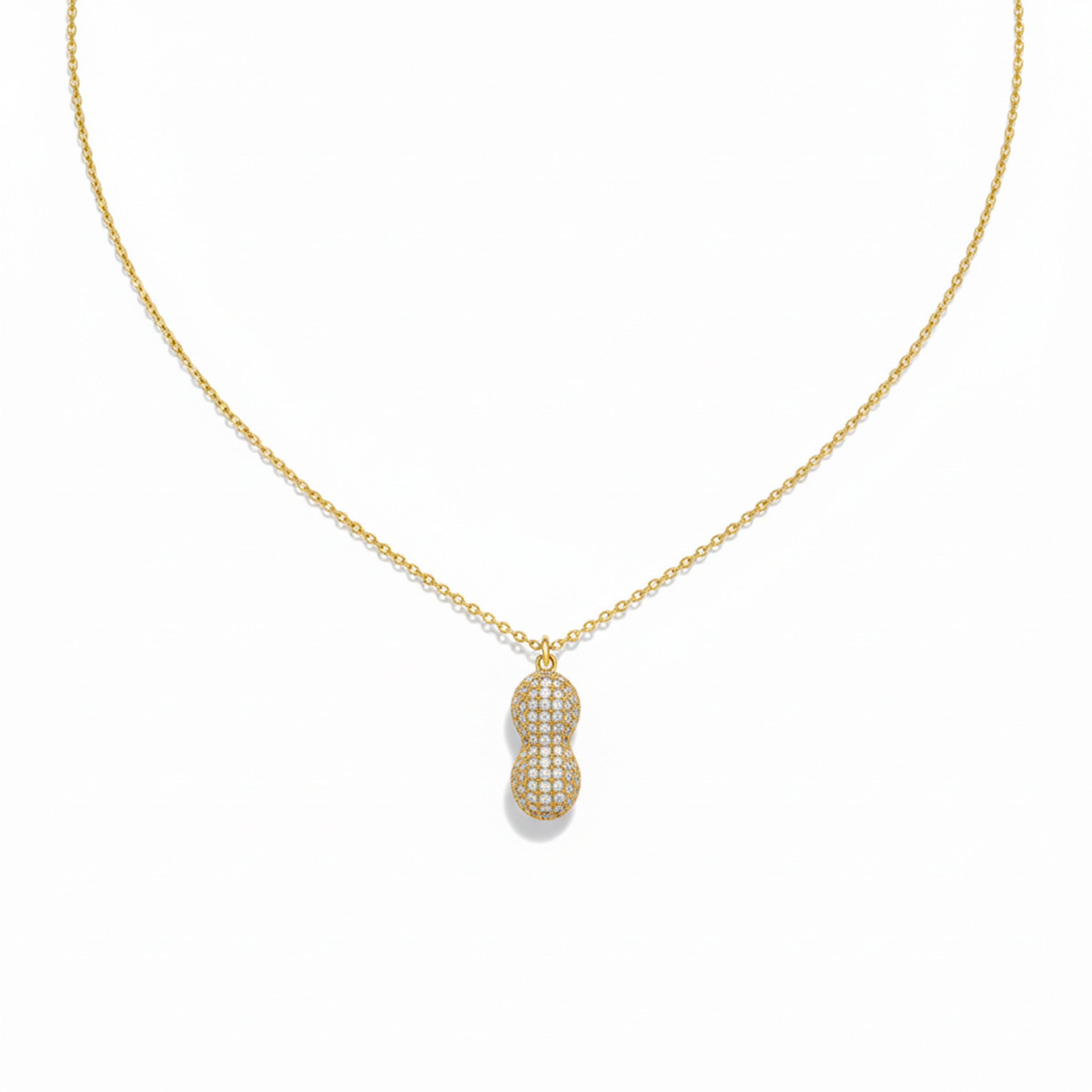 Elegant Gold Open Locket Necklace GWN -32
