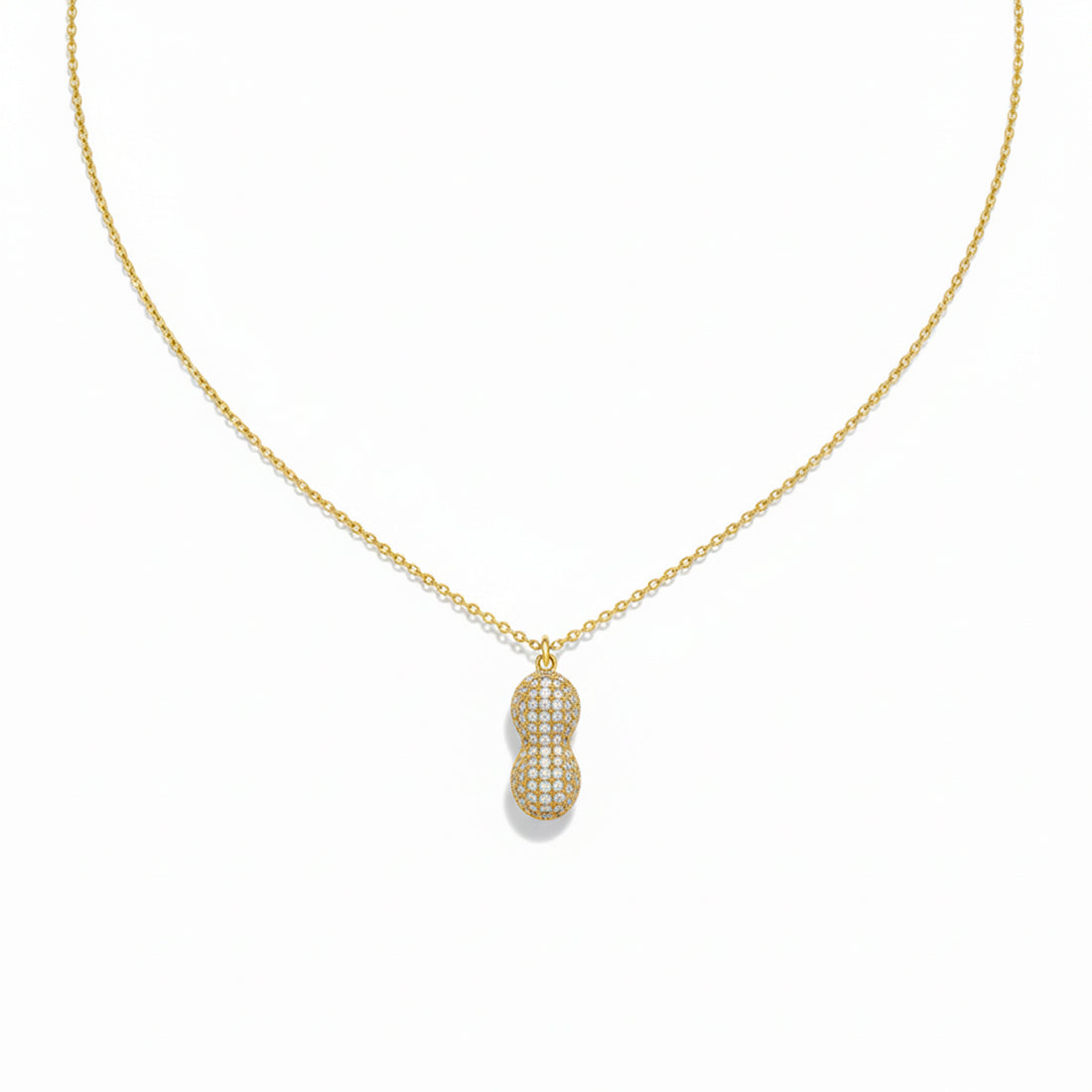 Elegant Gold Open Locket Necklace GWN -32