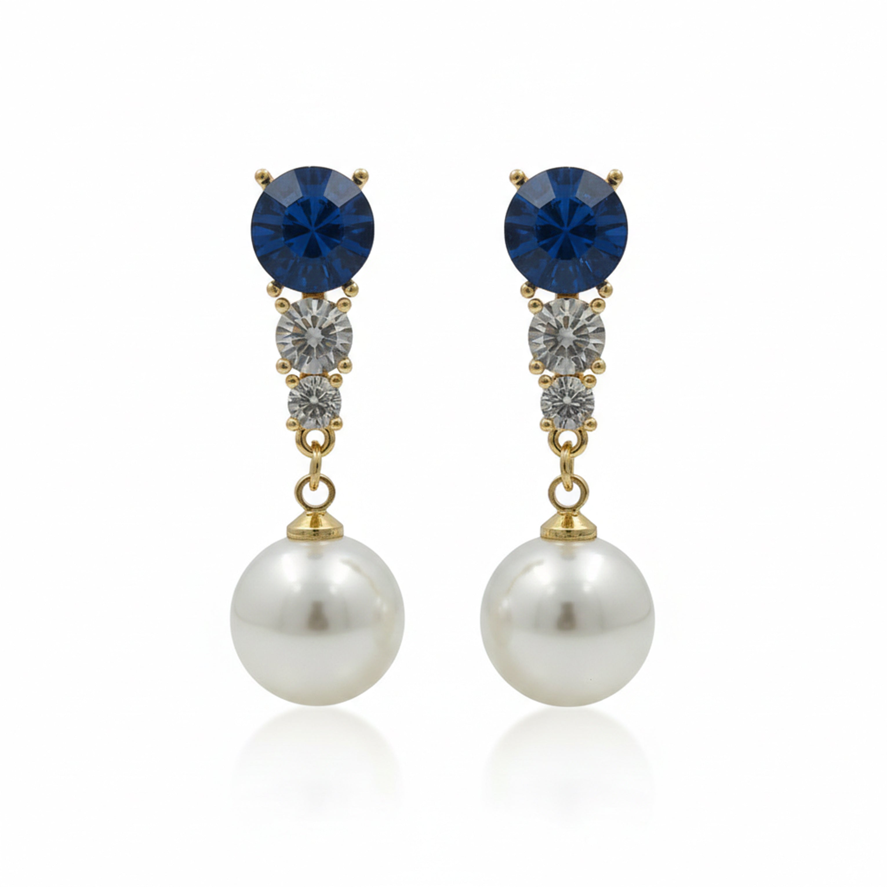Sapphire Pearl Earring GWE -143