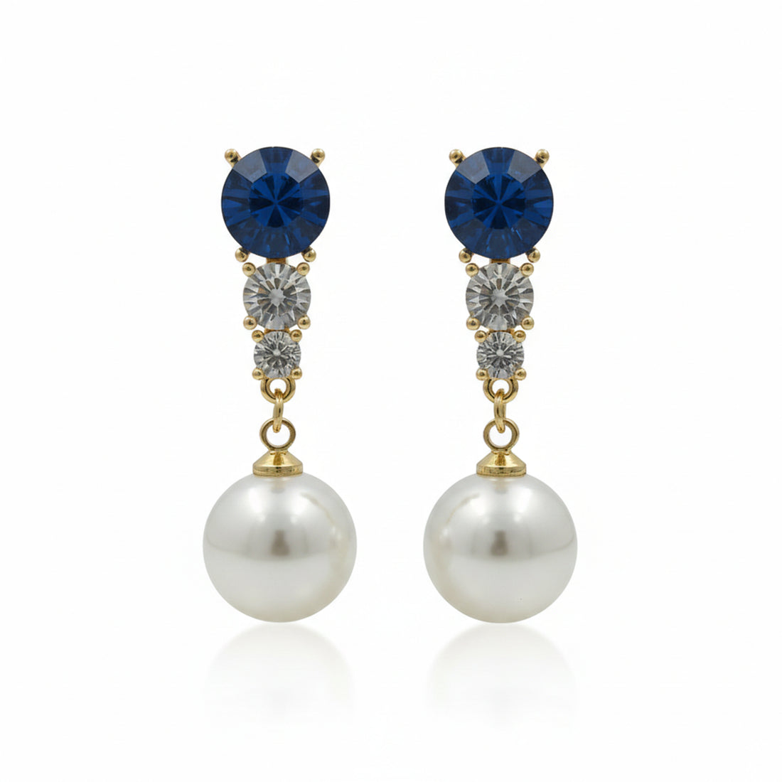Sapphire Pearl Earring GWE -143