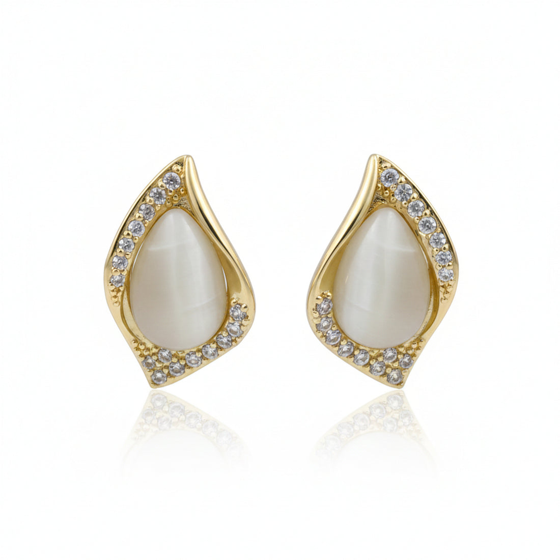 Pearl Flame Earring GWE -142