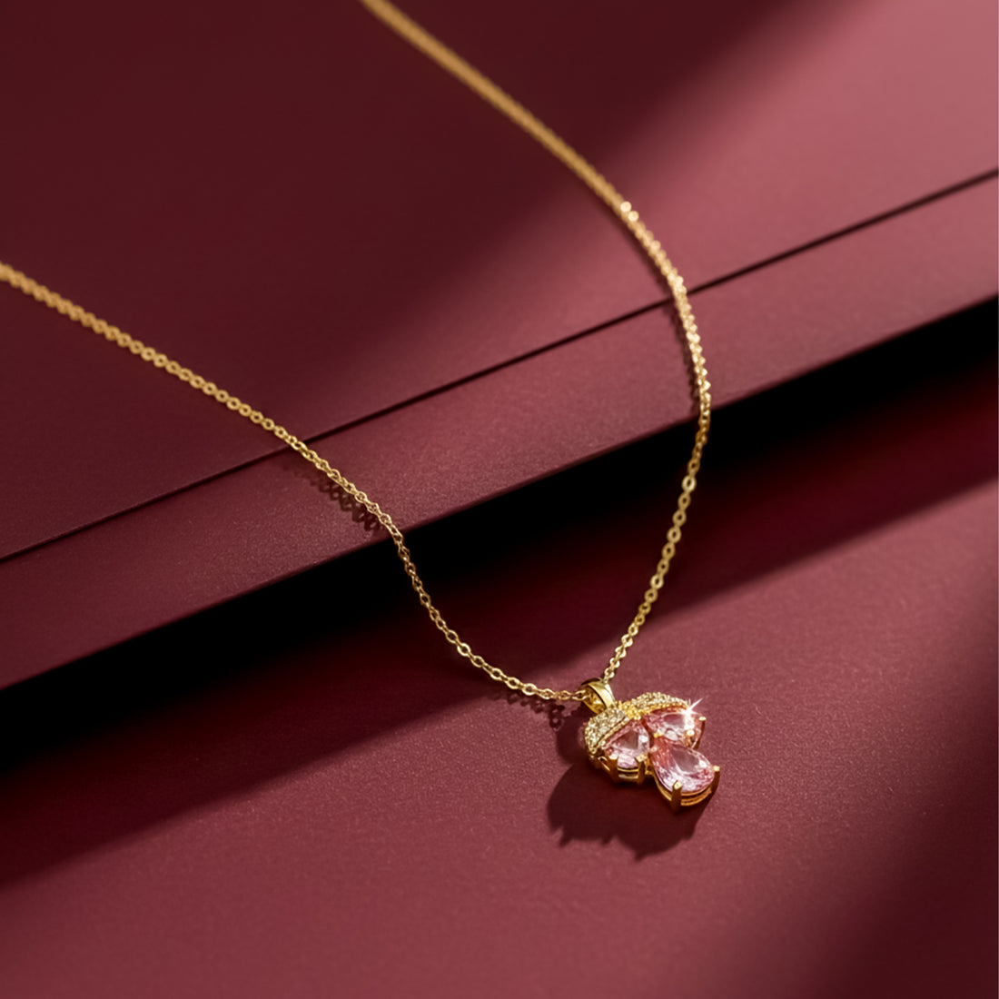 Cherry Daimond Neckless GWN-148