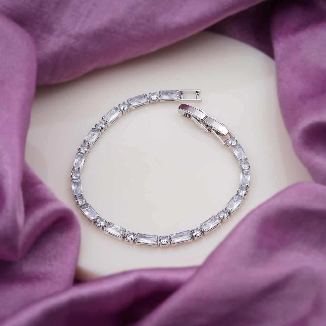 Interplay Tennis Bracelet