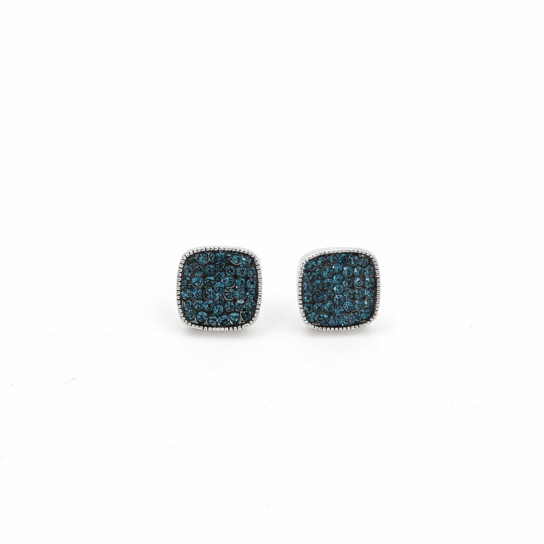 Midnight Blue Square Earrings GWE -114
