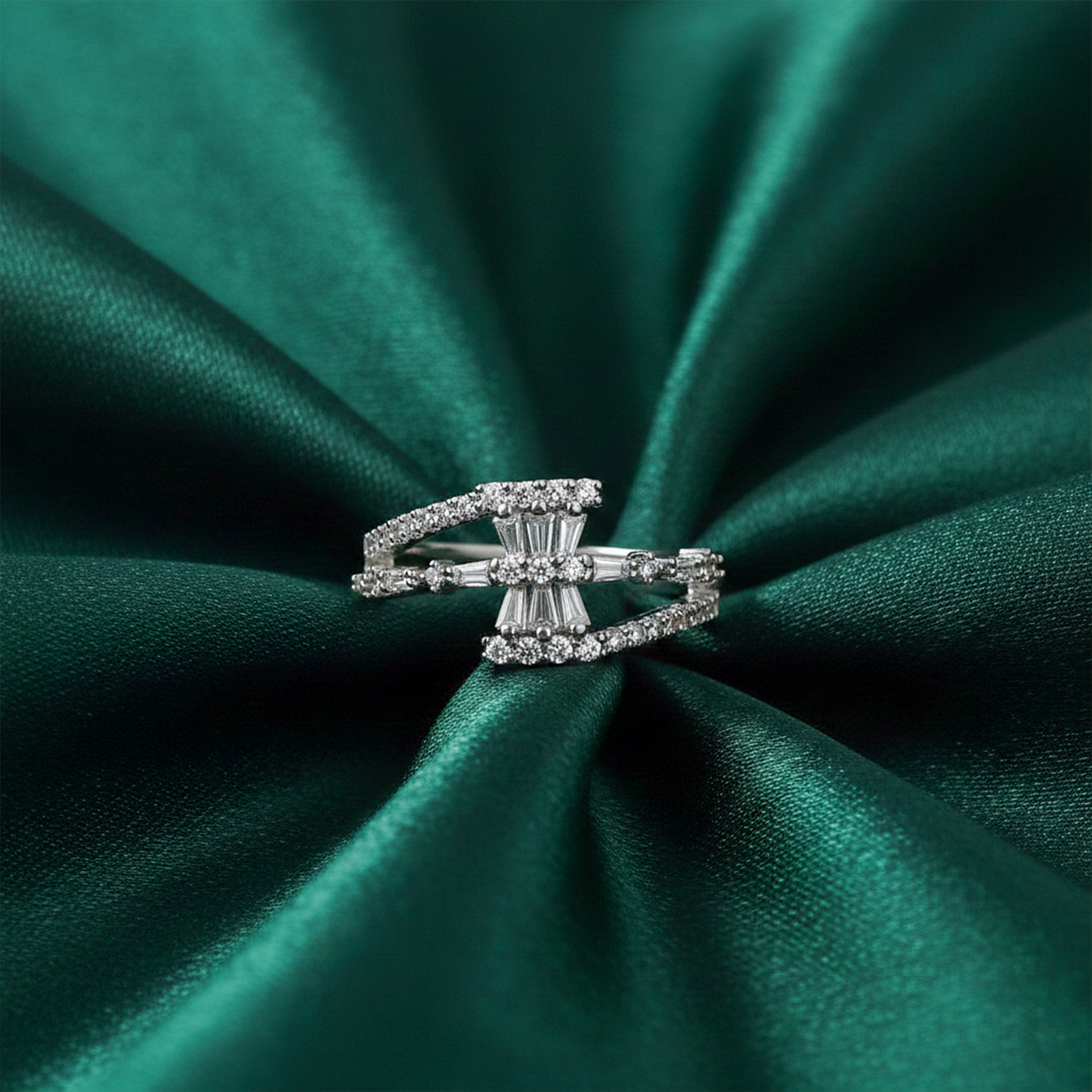 Celestial Cross Spark Ring GWR -55