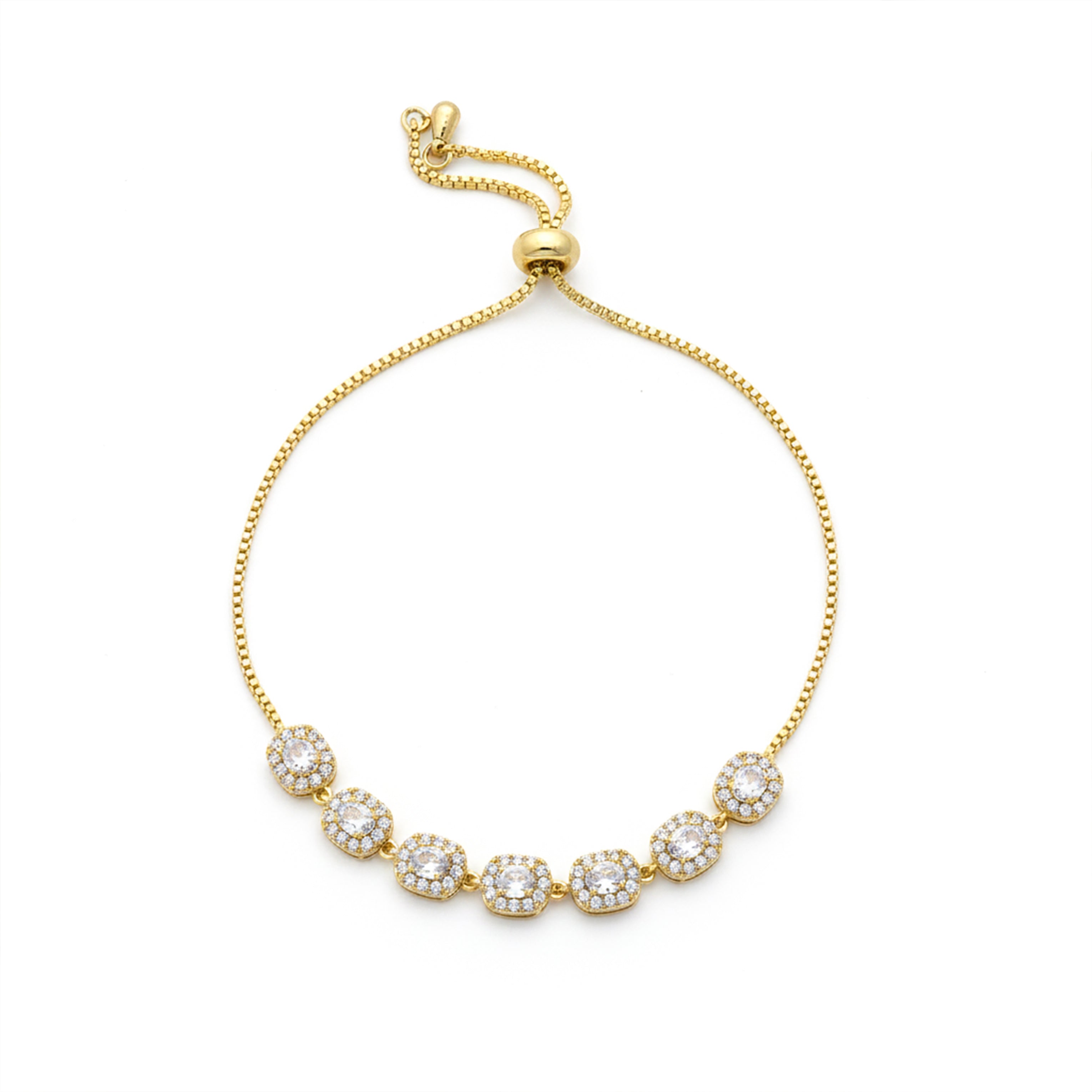 Halo Charm Adjustable Bracelet GWB -159