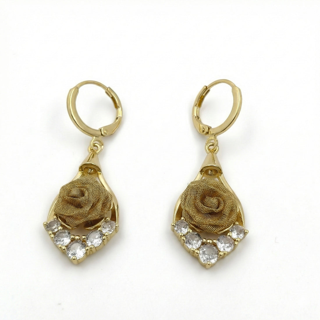 Golden Rose Earrings GWE -141
