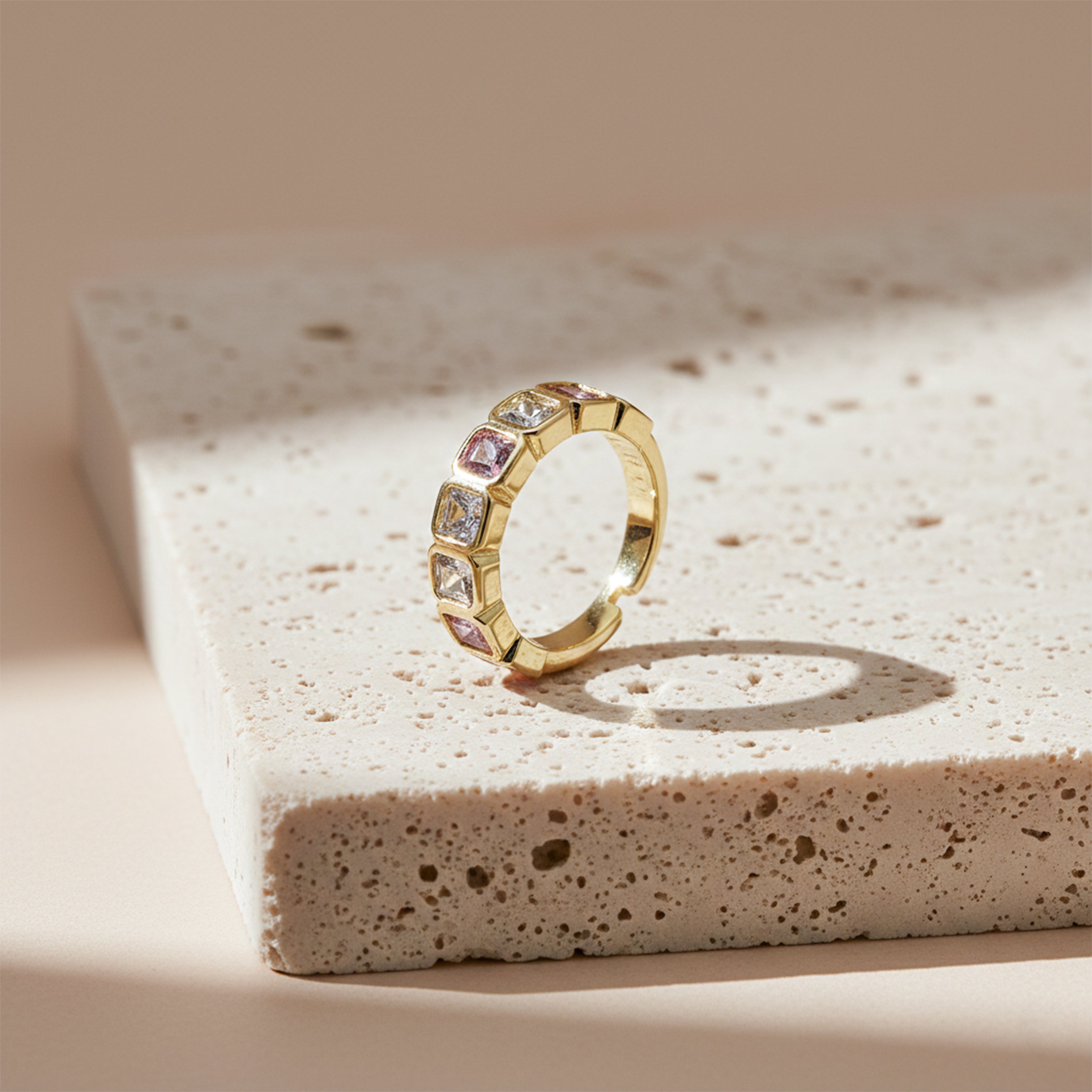 Blush Prism Gold Ring GWR -31