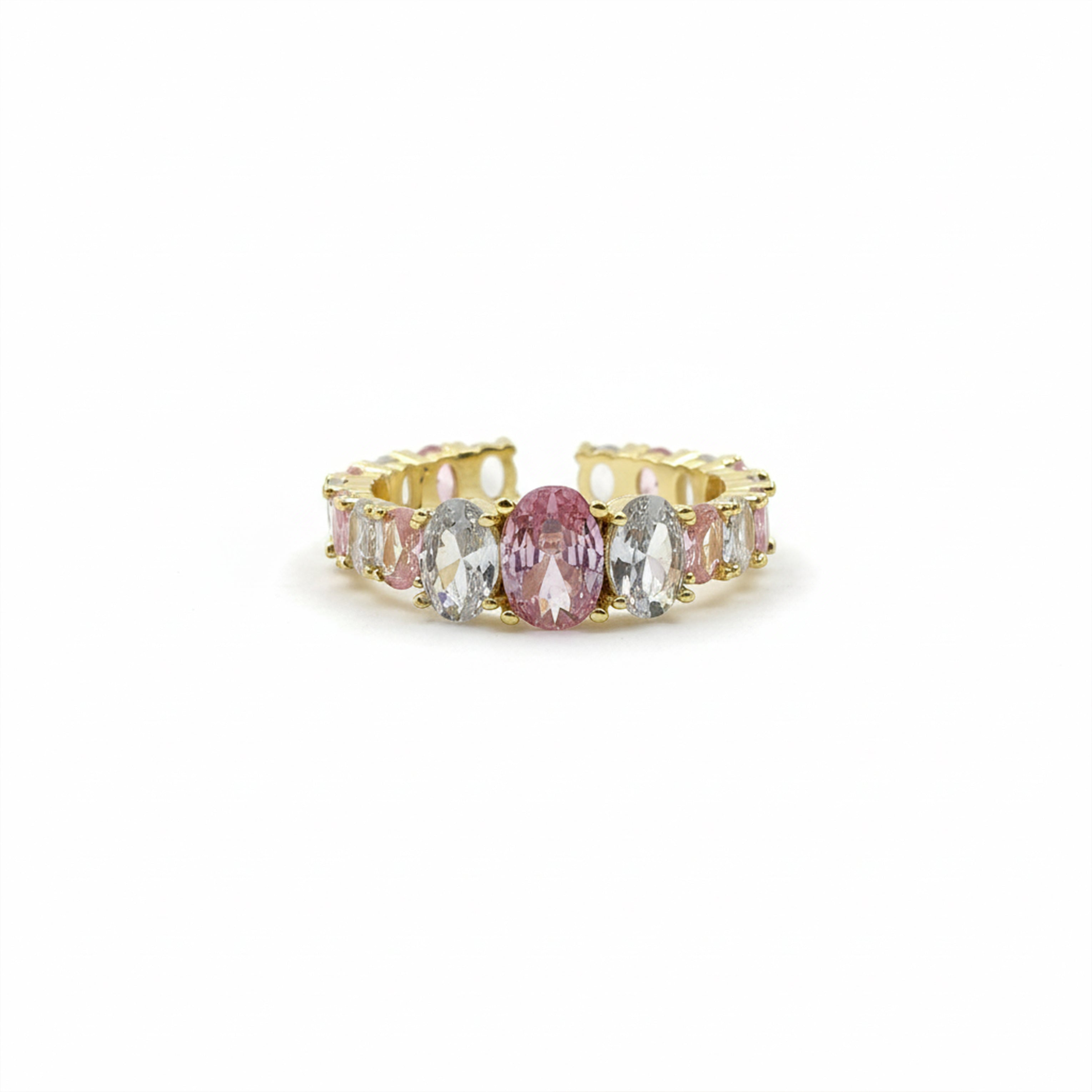 Blush Harmony Oval Band Ring GWR -58