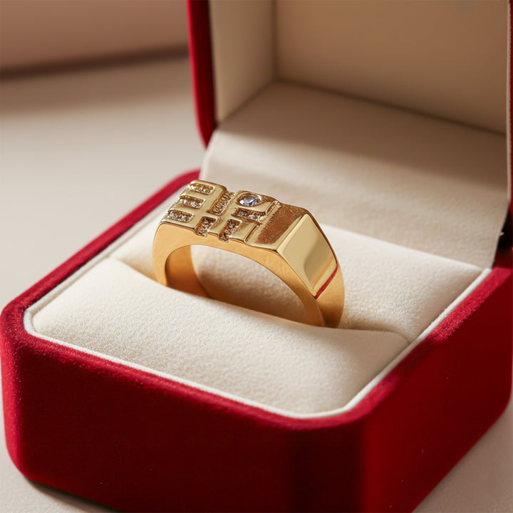 Royal Initial Ring GMR -18