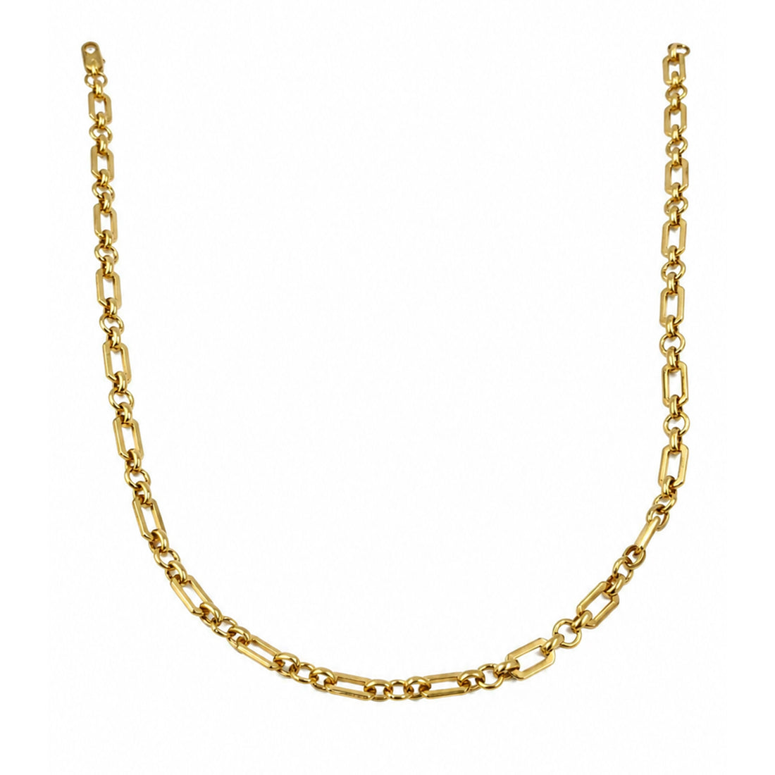 Paperclip Link Gold Chain GMC -24