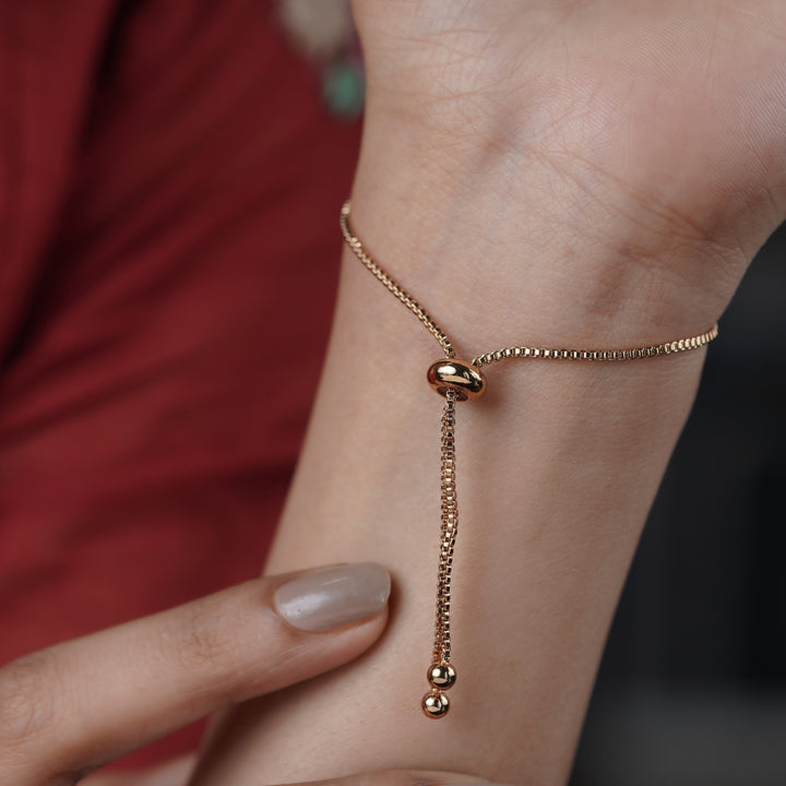 Adjustable Slider Womens Bracelet