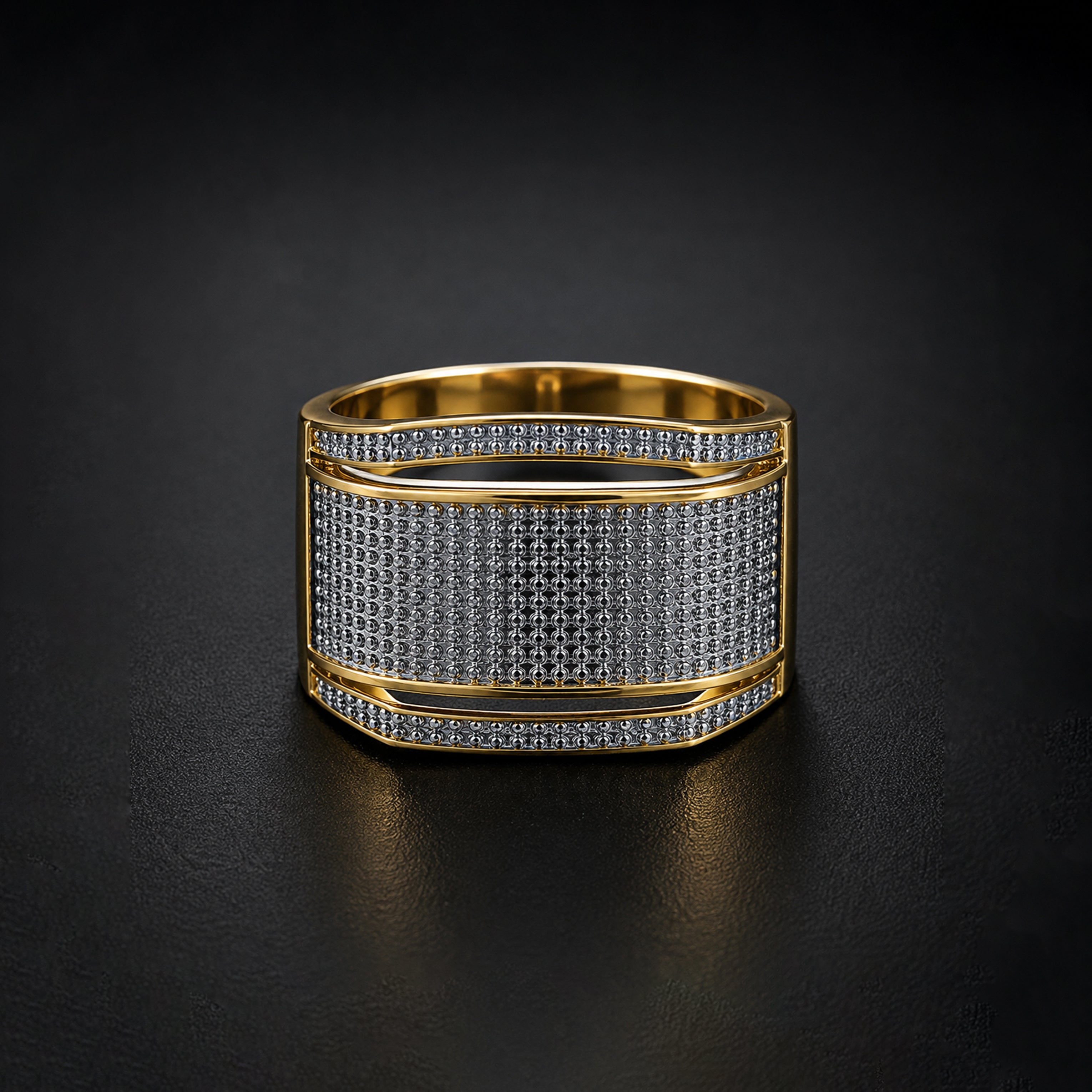Iced Statement Ring GMR -13