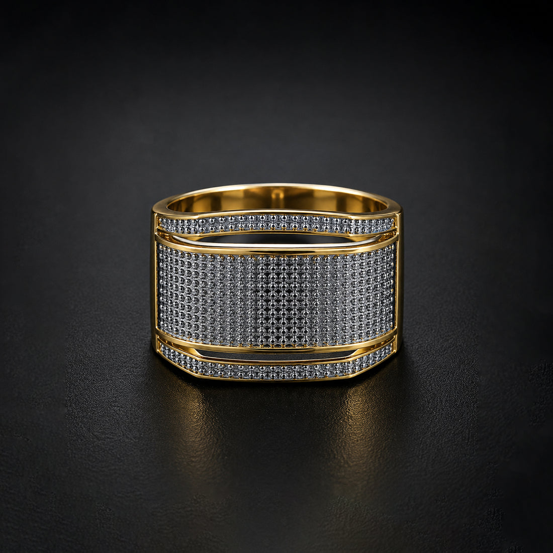 Iced Statement Ring GMR -13