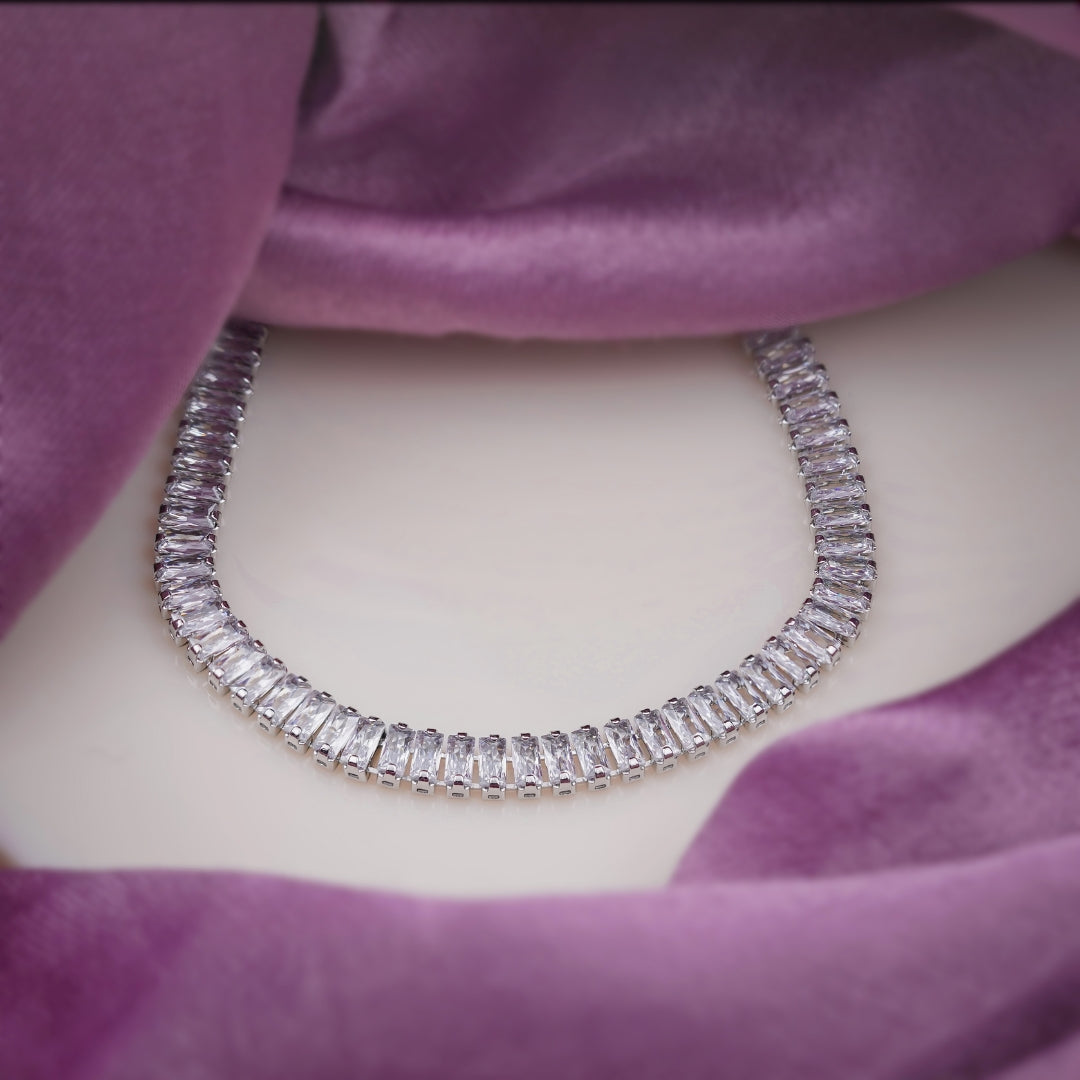 Zenith Silver Tennis Braclate