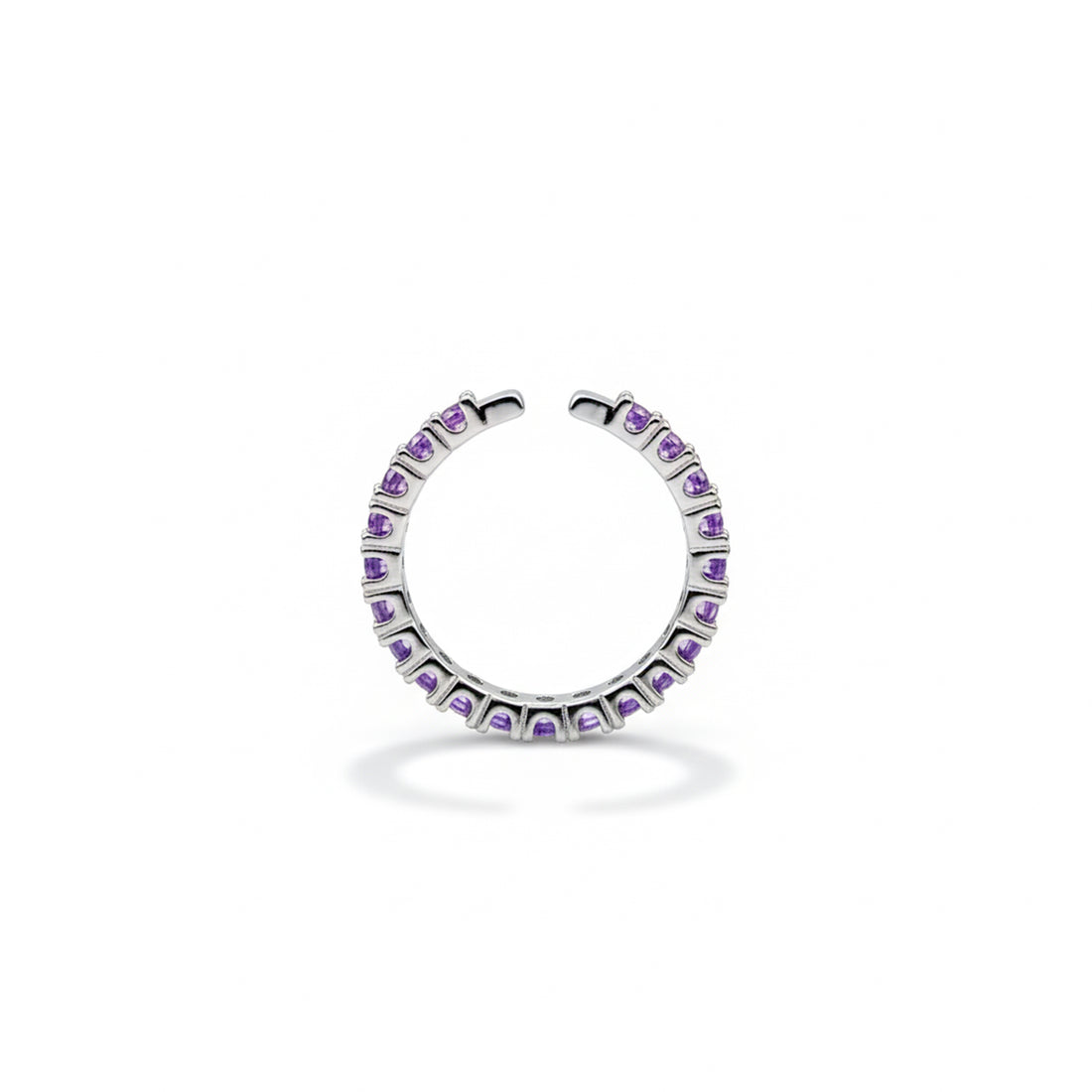 Amethyst Eternity Halo Ring GWR -69
