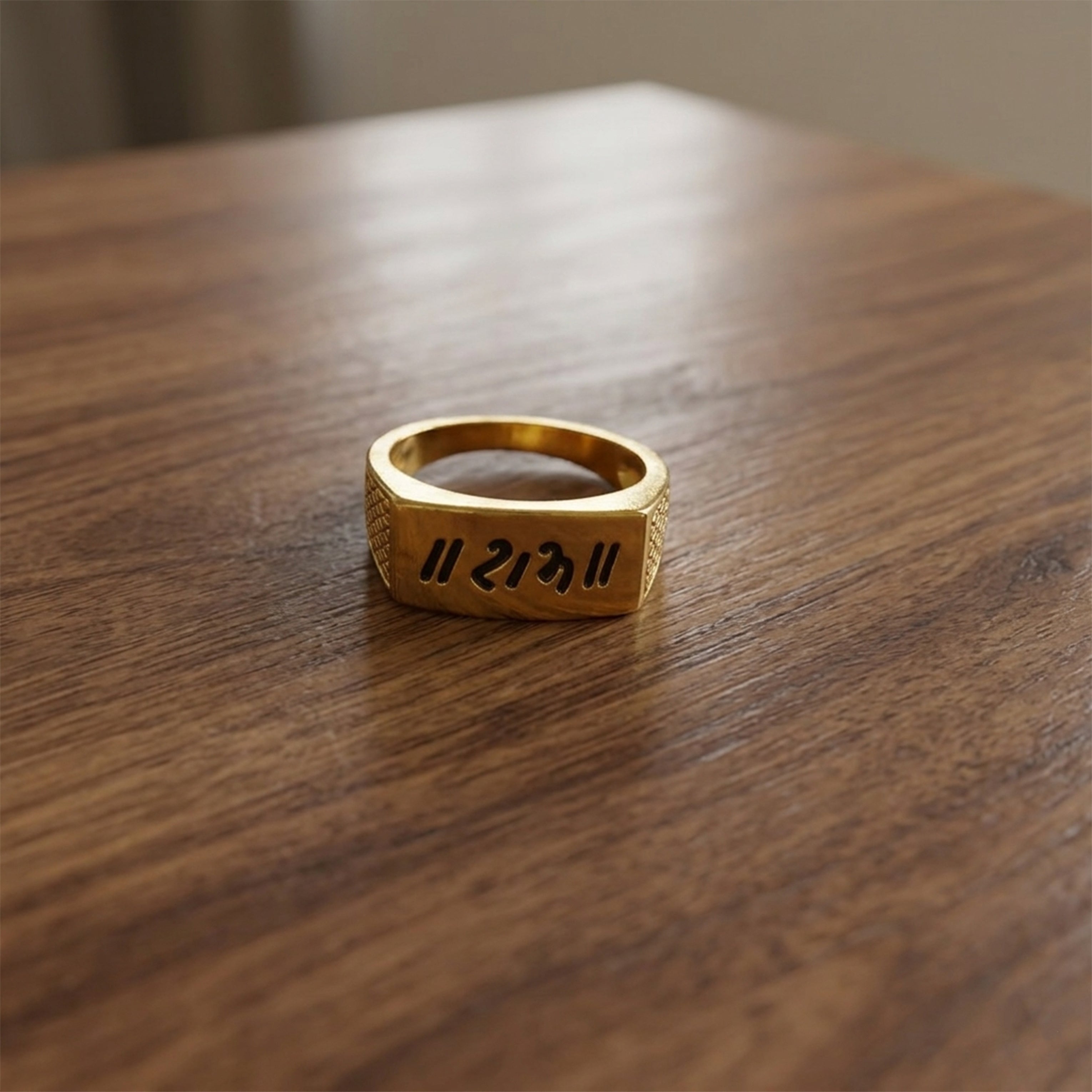 Sanskrit Power Gold Ring GMR -31