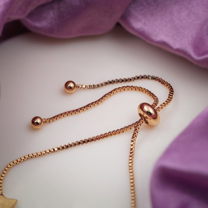 Triple Star Slider Bracelet