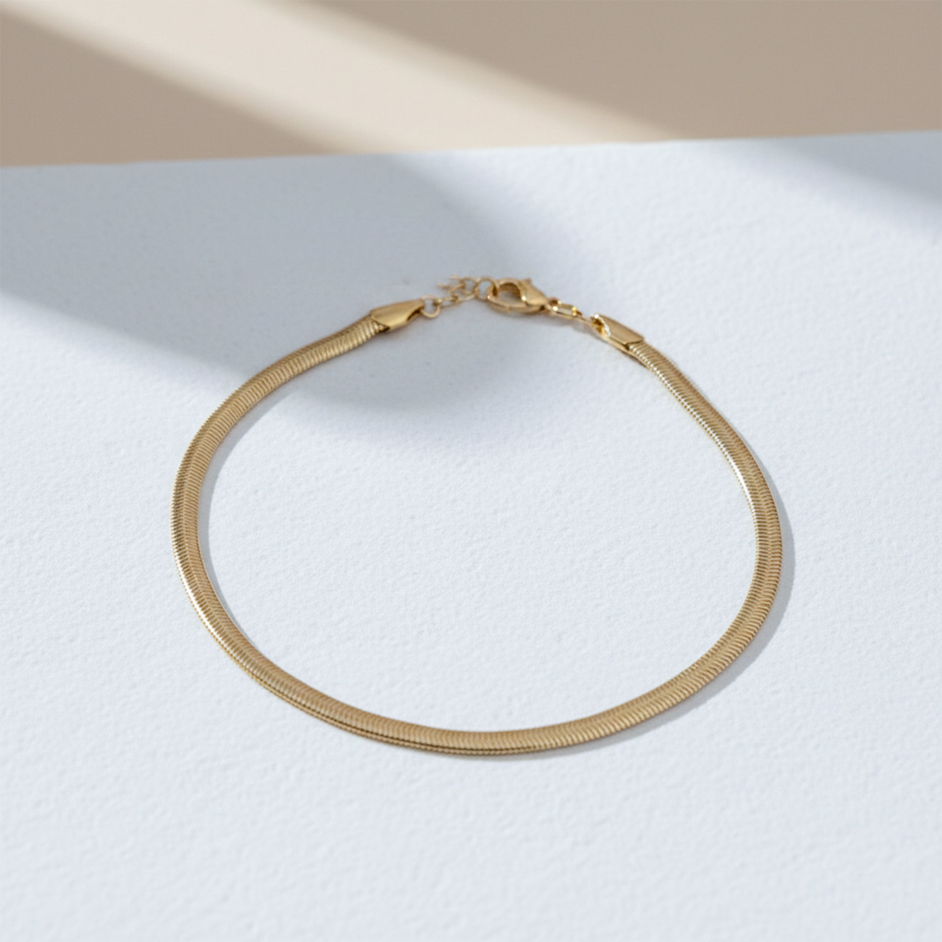Golden Luxe Snake Chain Anklet GWA -32