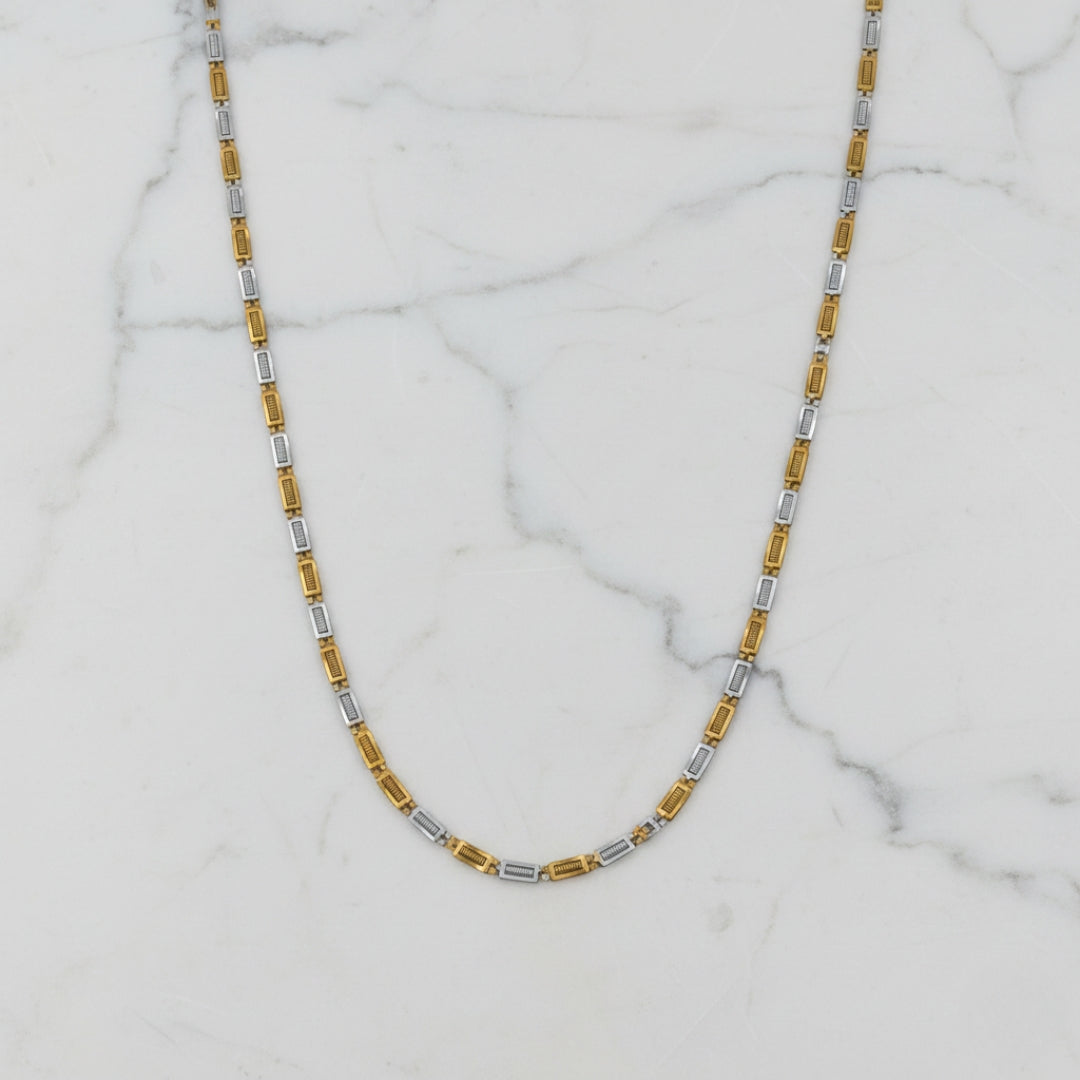 Titne Two Tone Mens Chain