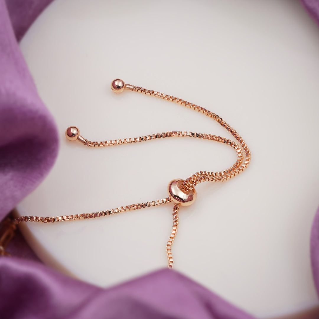 Radiant Heart Slider Bracelet