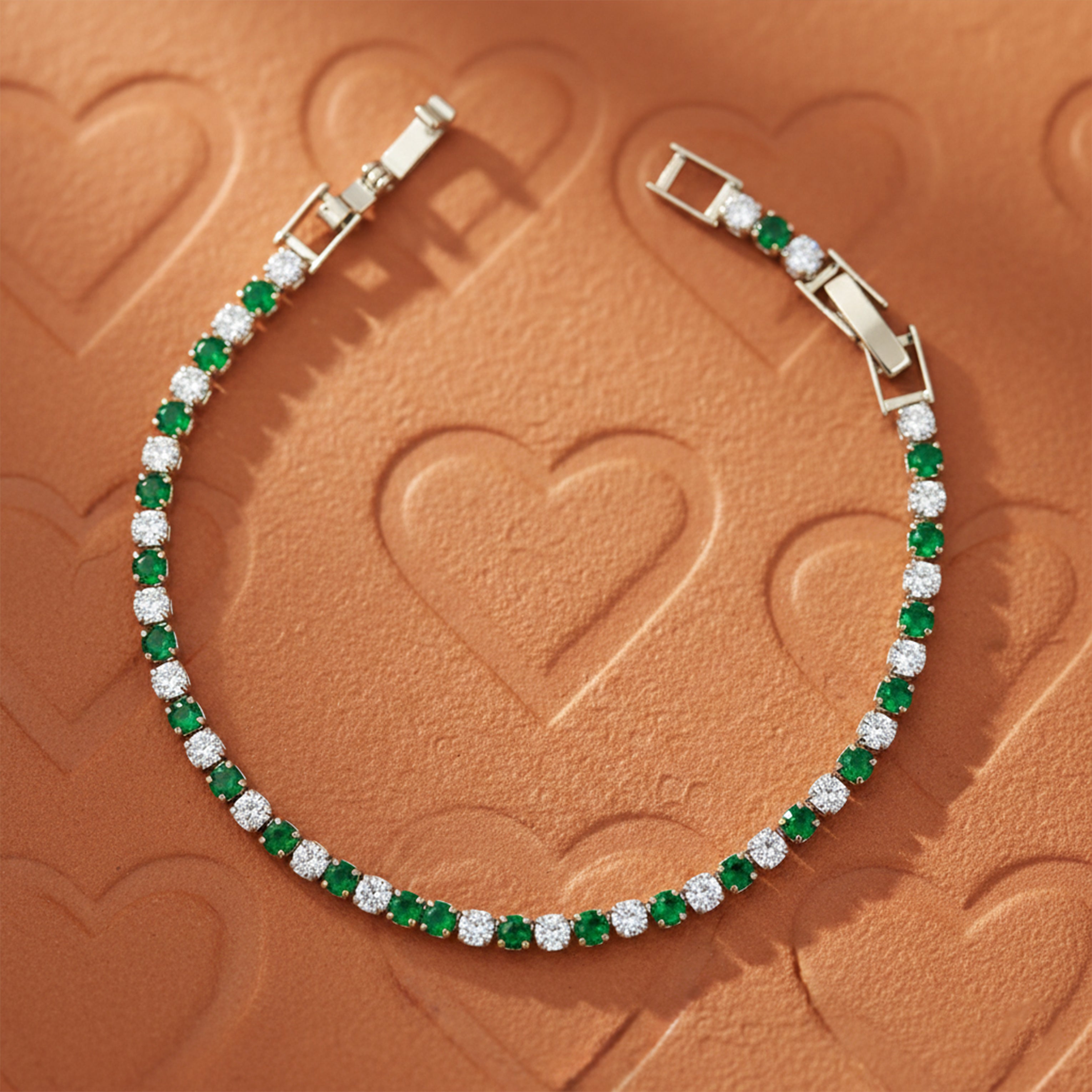 Spark Crystal Tennis Bracelet GWB -61