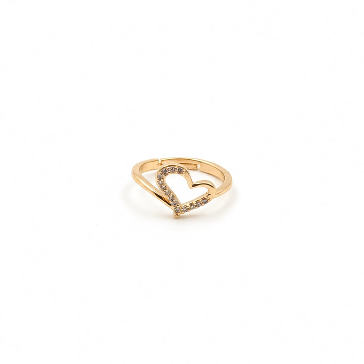 Eternal Heart Diamond Gold Ring GWR -15