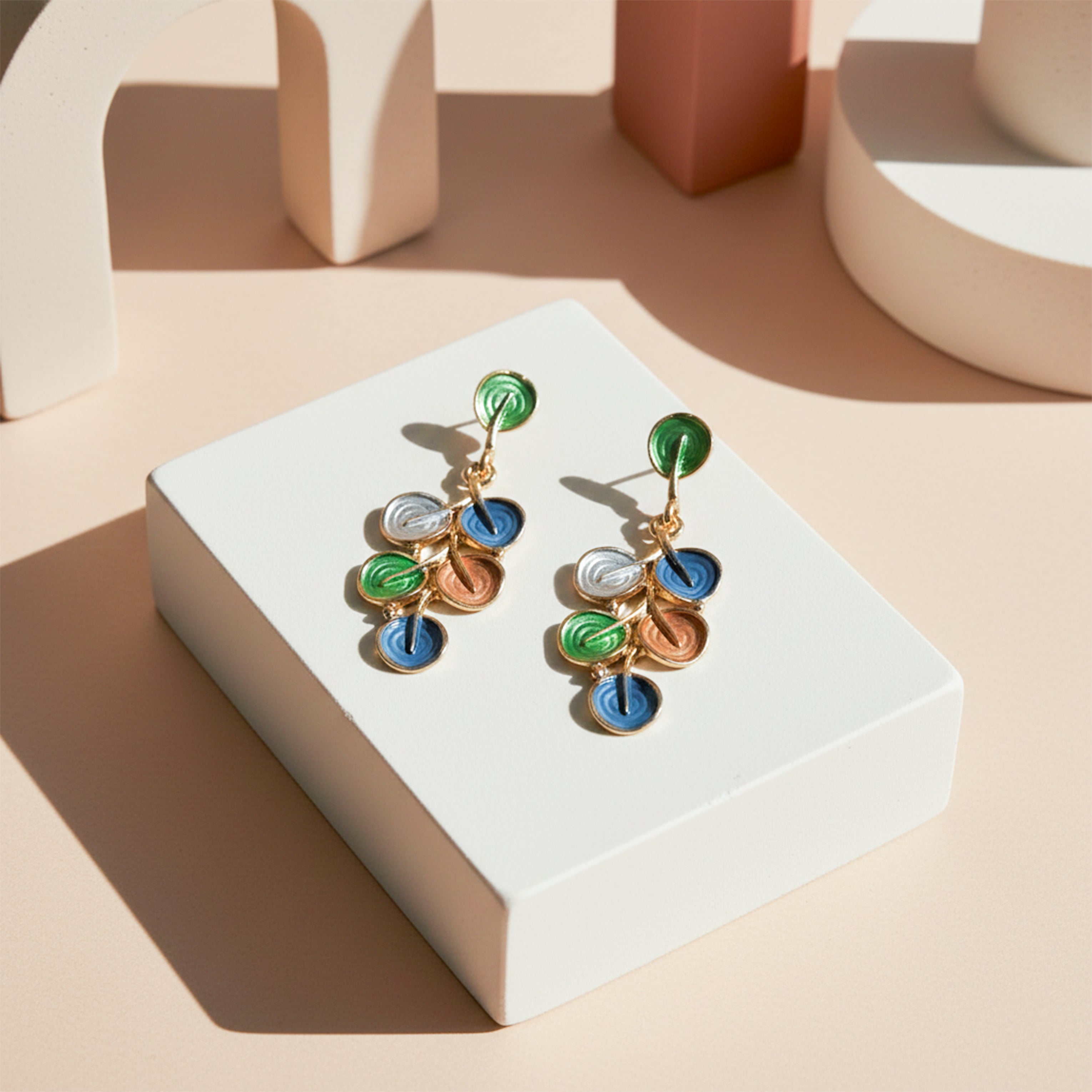 Color Pop Vine Drop Earrings GWE -206