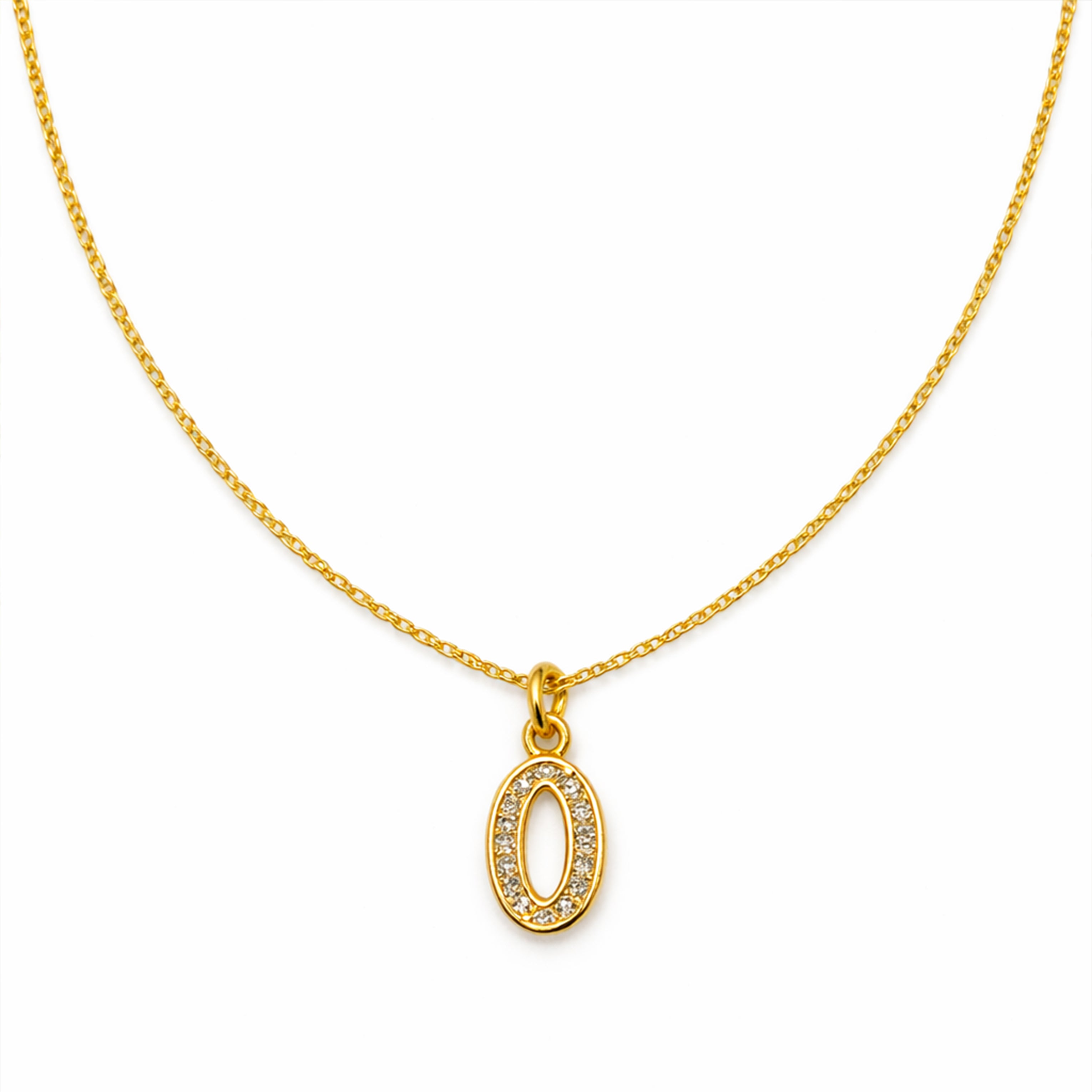 Elegant Alphabet Letter Pendant GWN -46