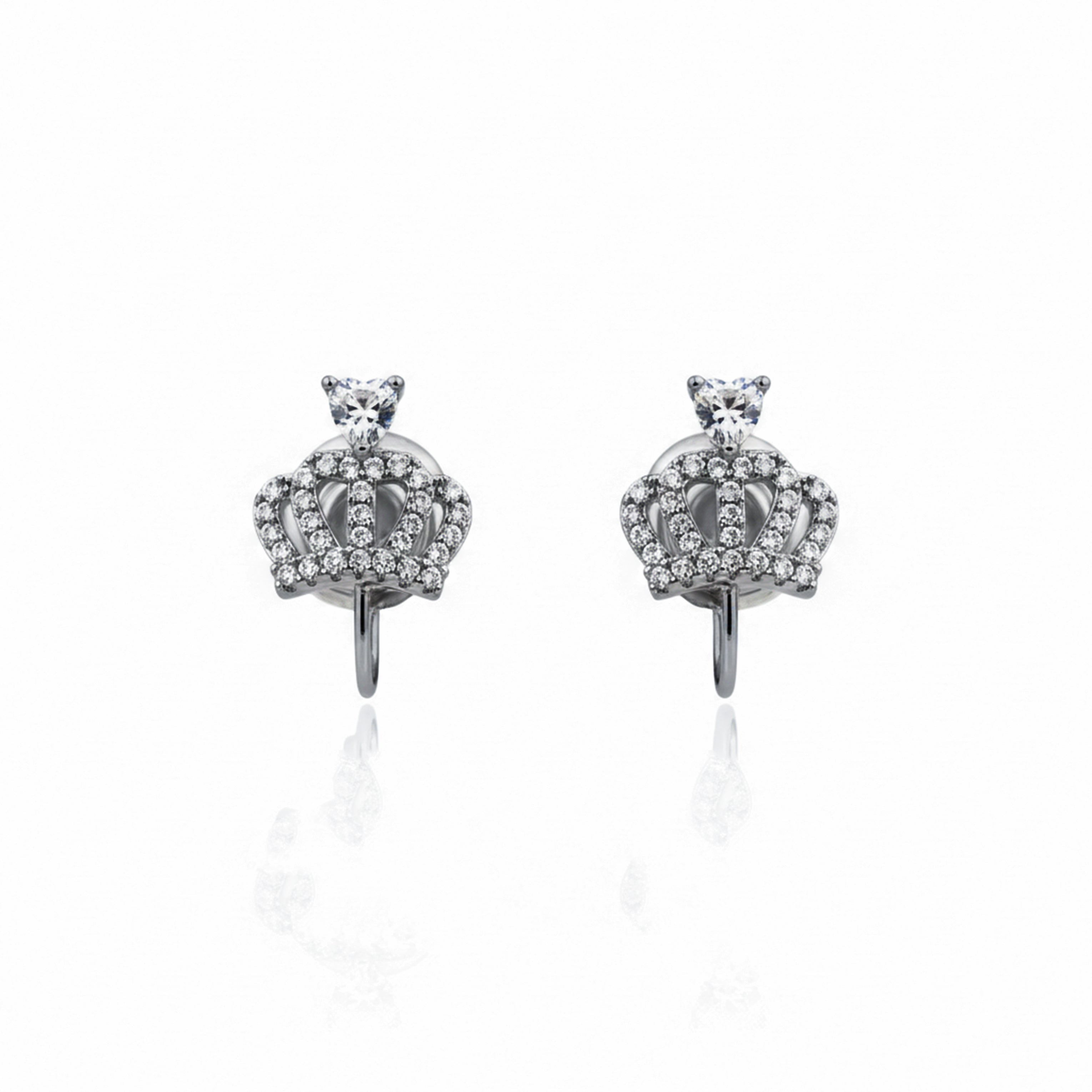 Royal Crown Sparkle Earrings GWE -94