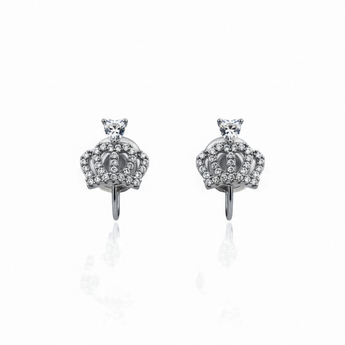 Royal Crown Sparkle Earrings GWE -94
