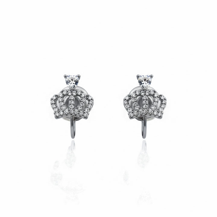 Royal Crown Sparkle Earrings GWE -94