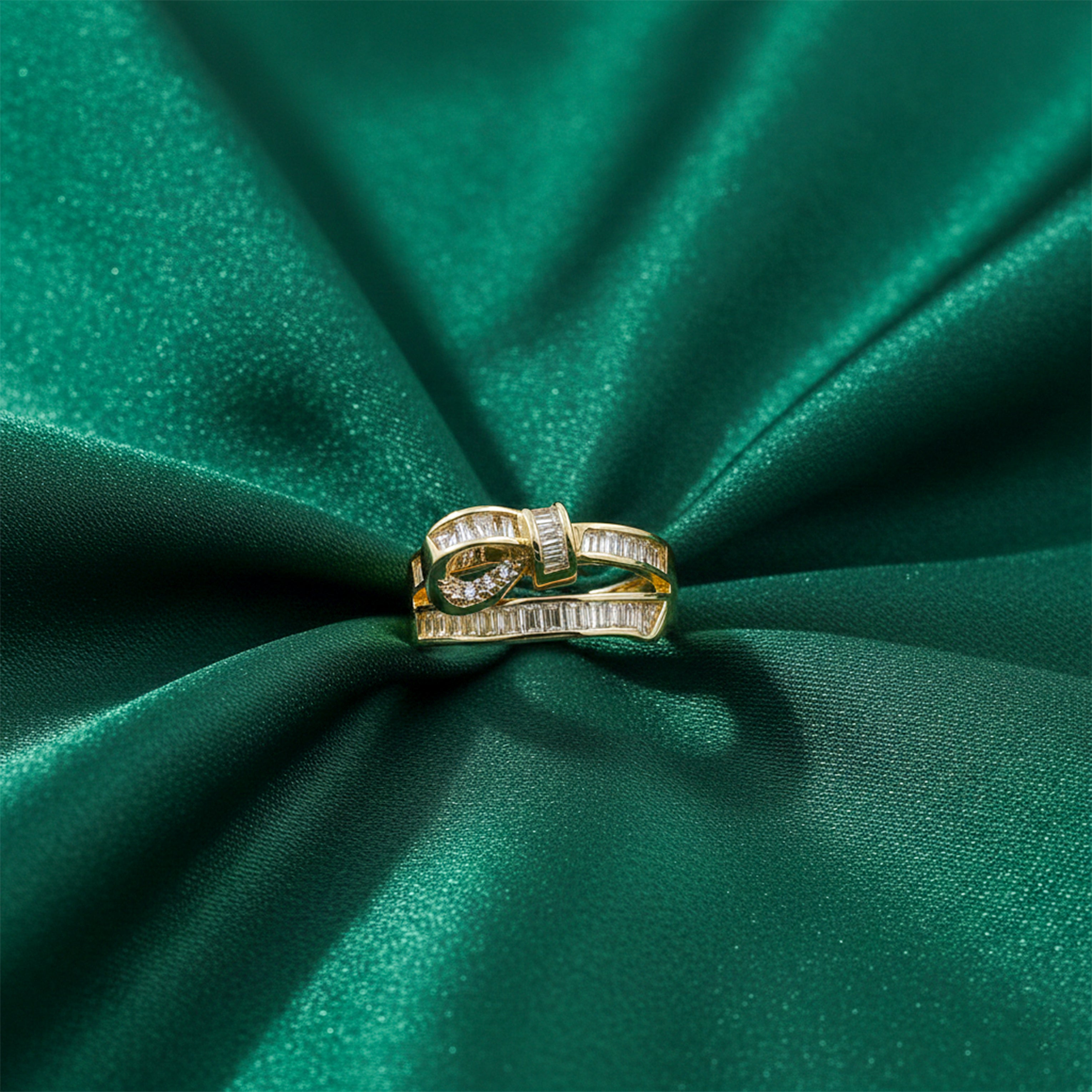 Infinity Luxe Baguette Ring GWR -50