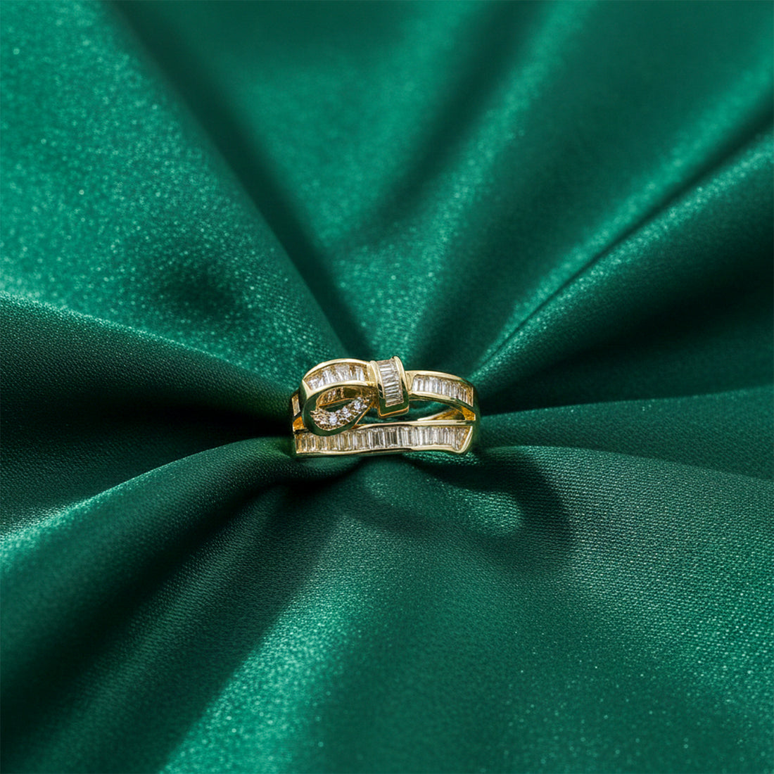 Infinity Luxe Baguette Ring GWR -50